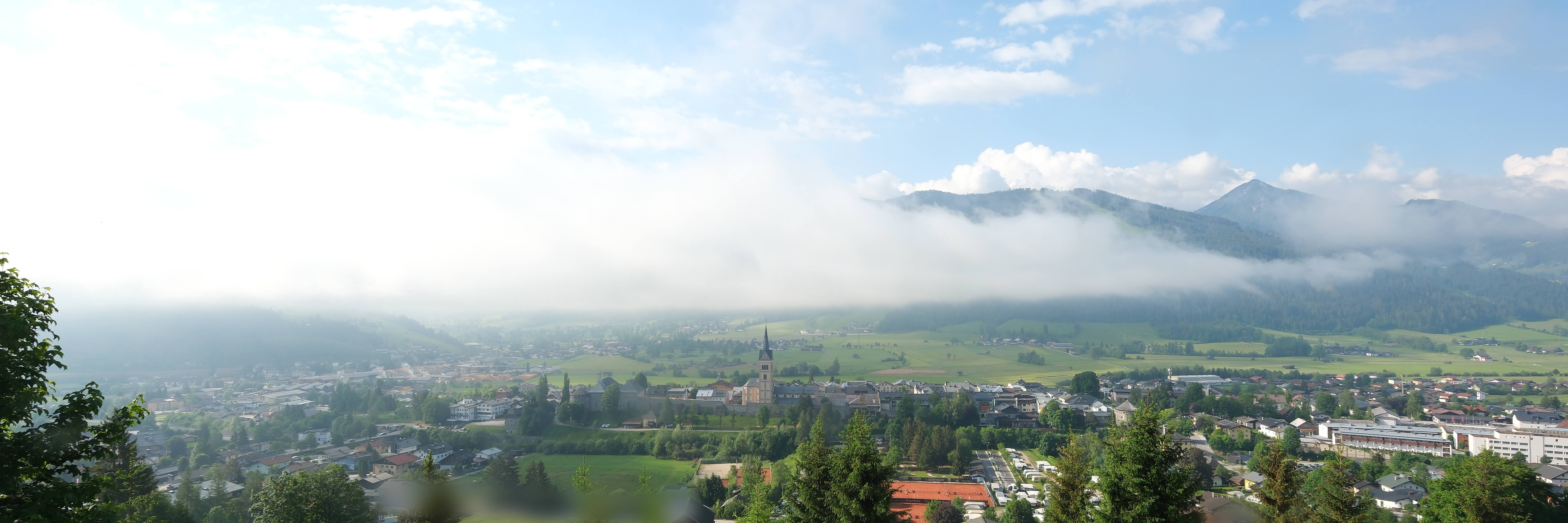 Archiv Foto Webcam Panoramablick auf Radstadt