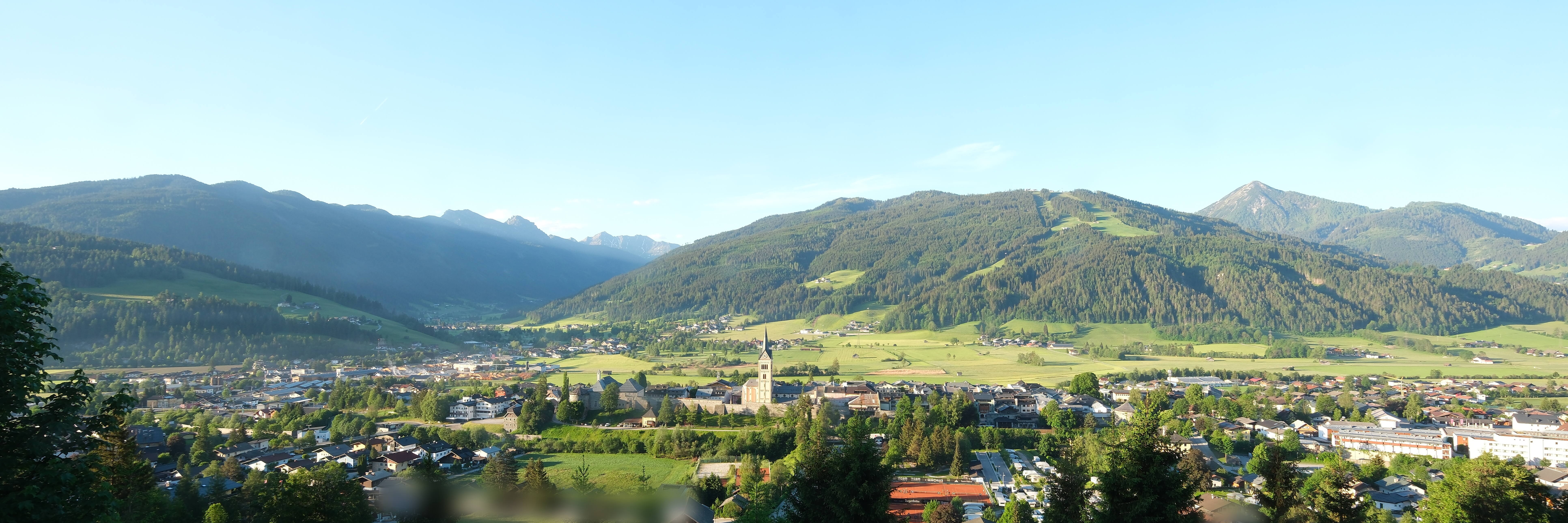Archiv Foto Webcam Panoramablick auf Radstadt
