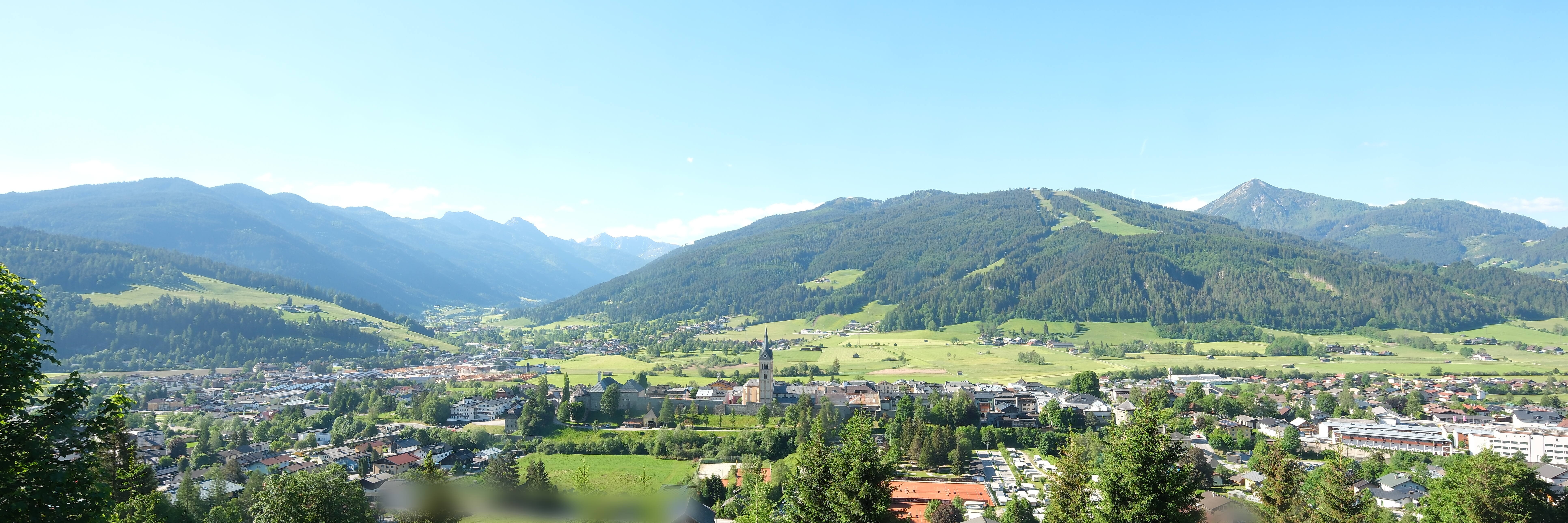 Archiv Foto Webcam Panoramablick auf Radstadt