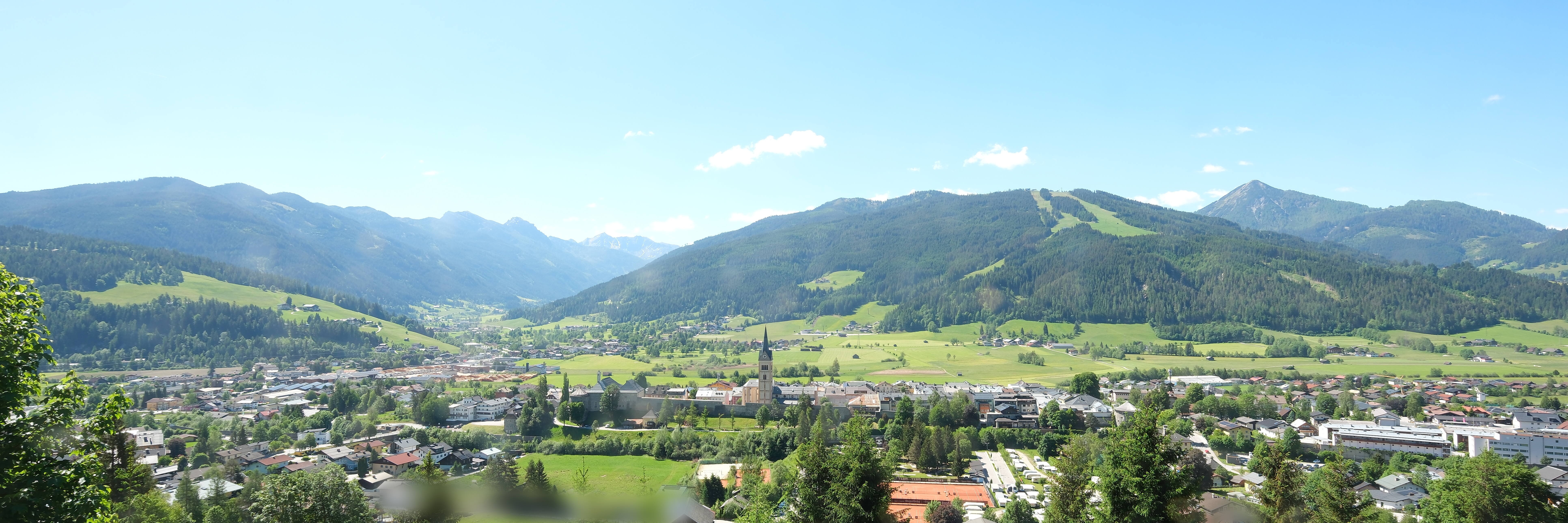 Archiv Foto Webcam Panoramablick auf Radstadt