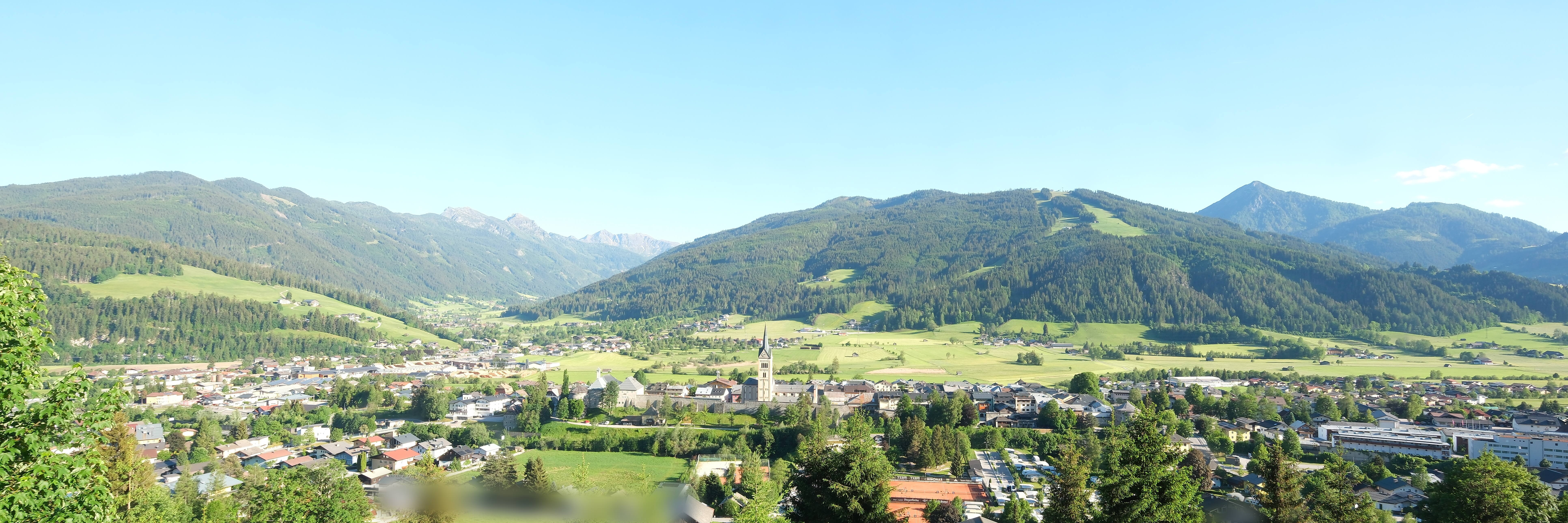 Archiv Foto Webcam Panoramablick auf Radstadt