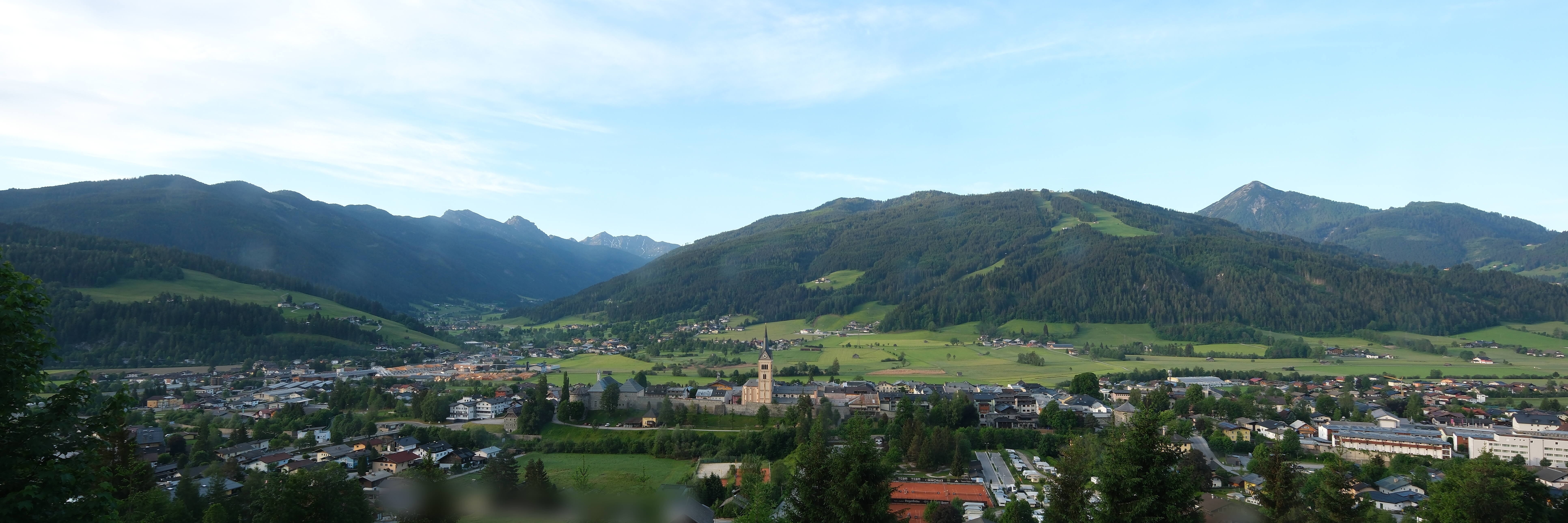 Archiv Foto Webcam Panoramablick auf Radstadt