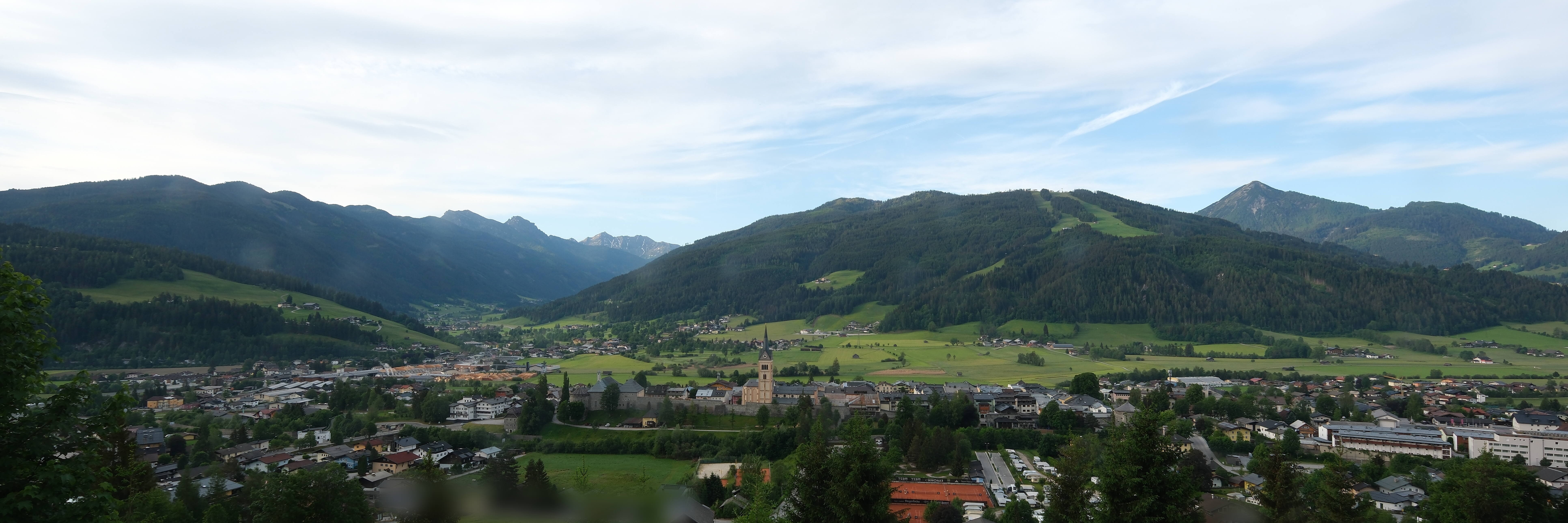 Archiv Foto Webcam Panoramablick auf Radstadt