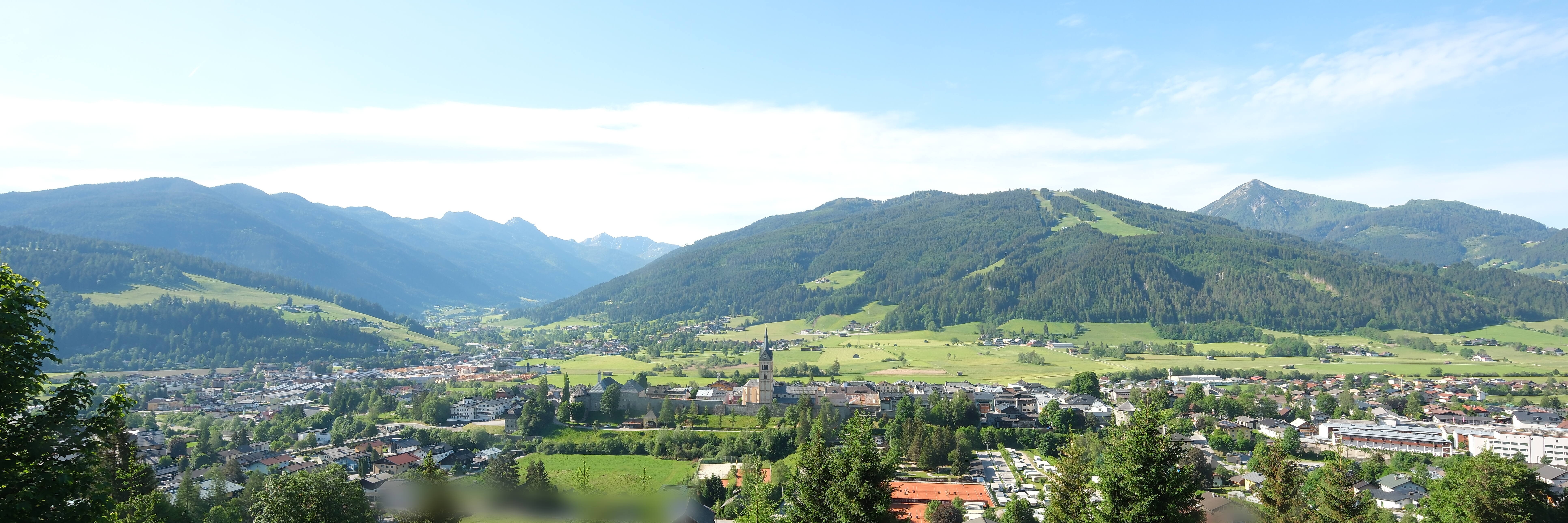 Archiv Foto Webcam Panoramablick auf Radstadt
