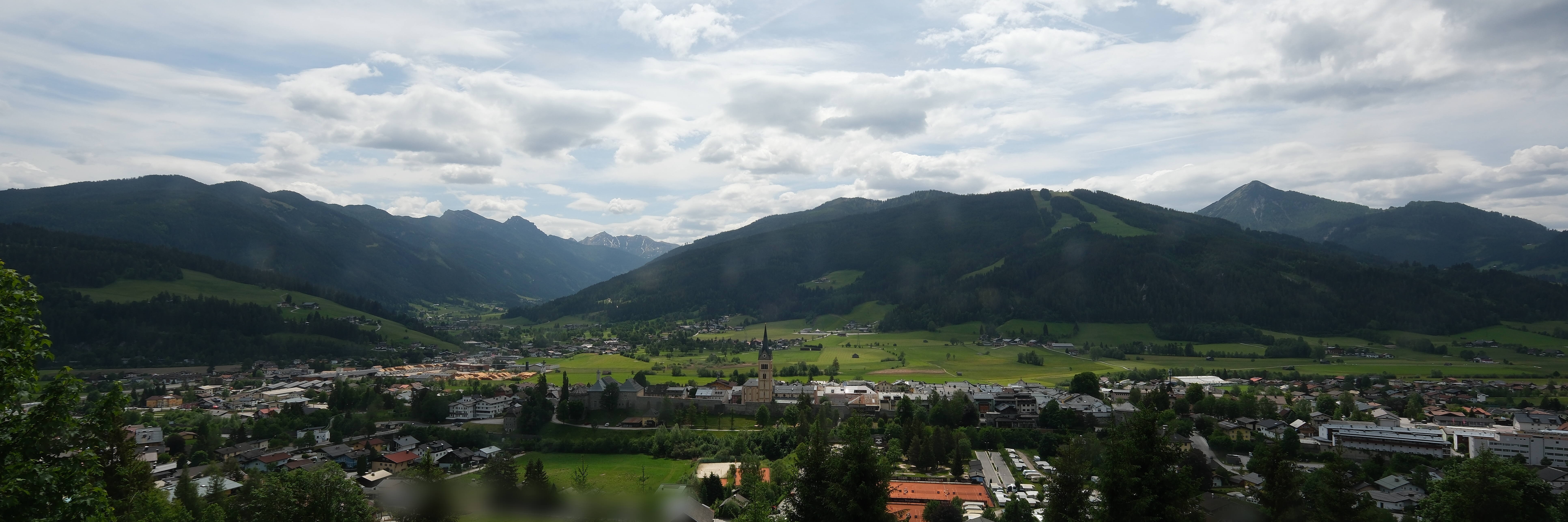 Archiv Foto Webcam Panoramablick auf Radstadt