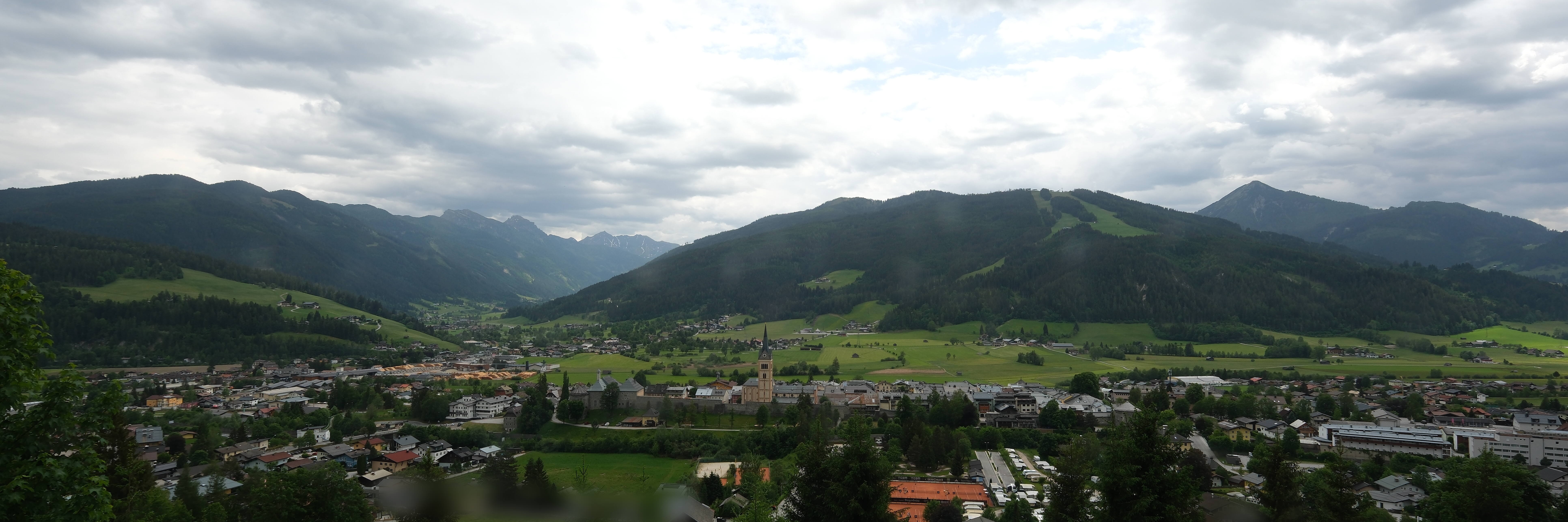 Archiv Foto Webcam Panoramablick auf Radstadt