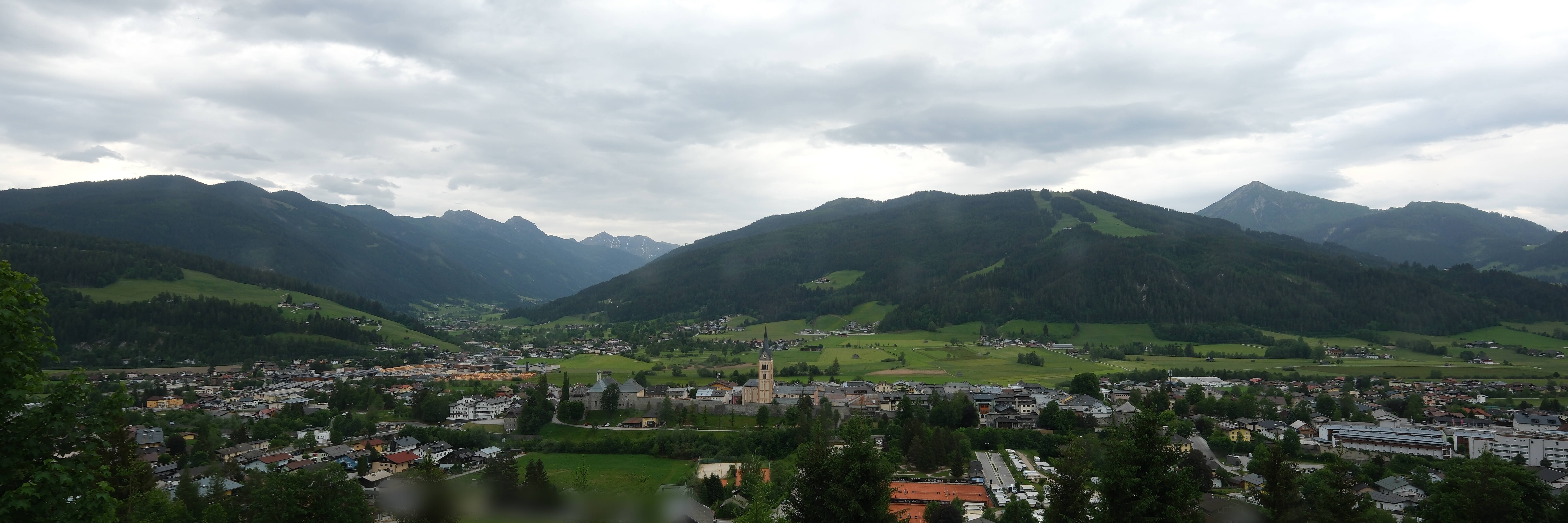 Archiv Foto Webcam Panoramablick auf Radstadt