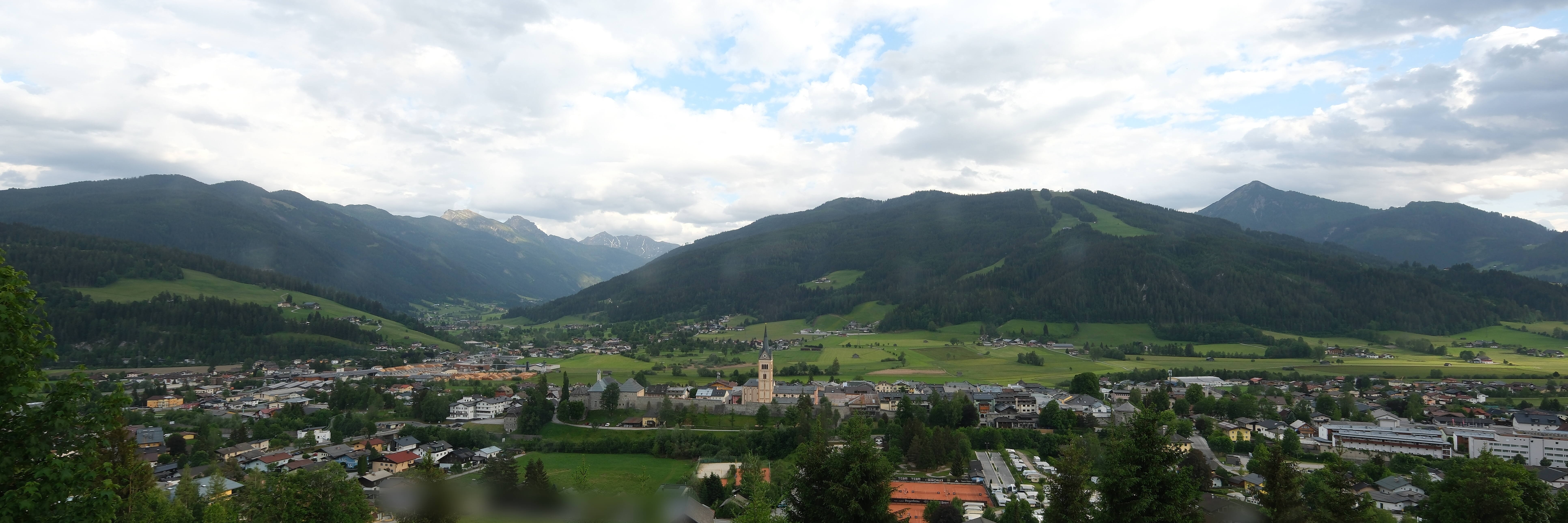 Archiv Foto Webcam Panoramablick auf Radstadt