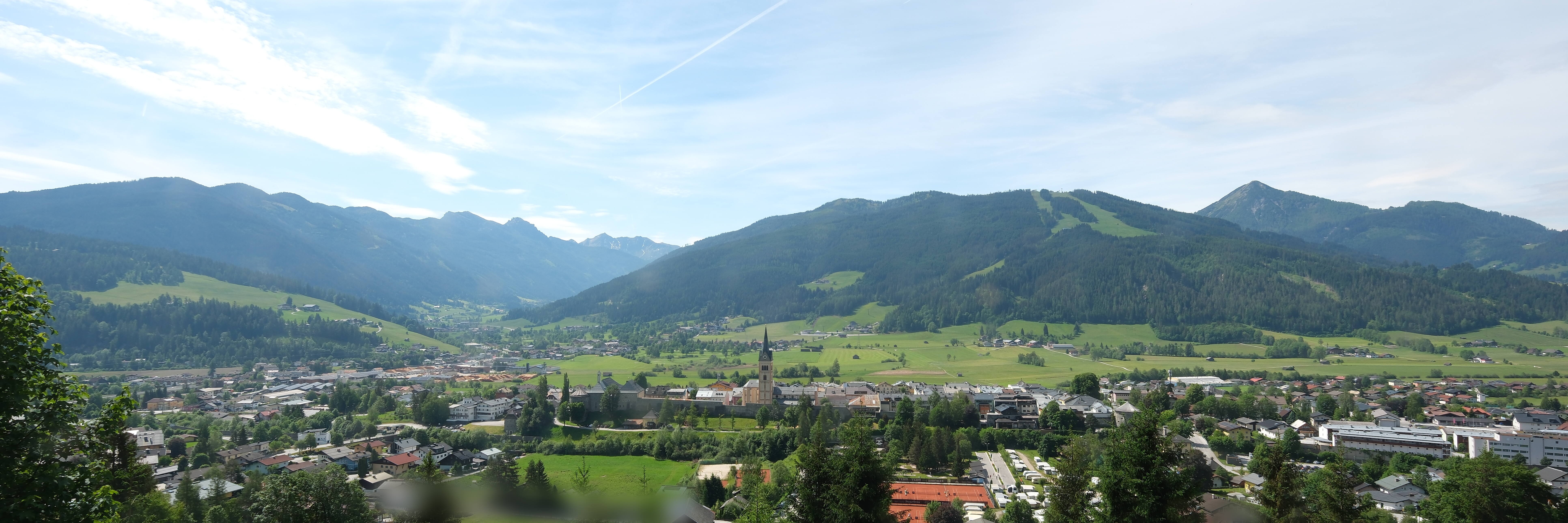 Archiv Foto Webcam Panoramablick auf Radstadt