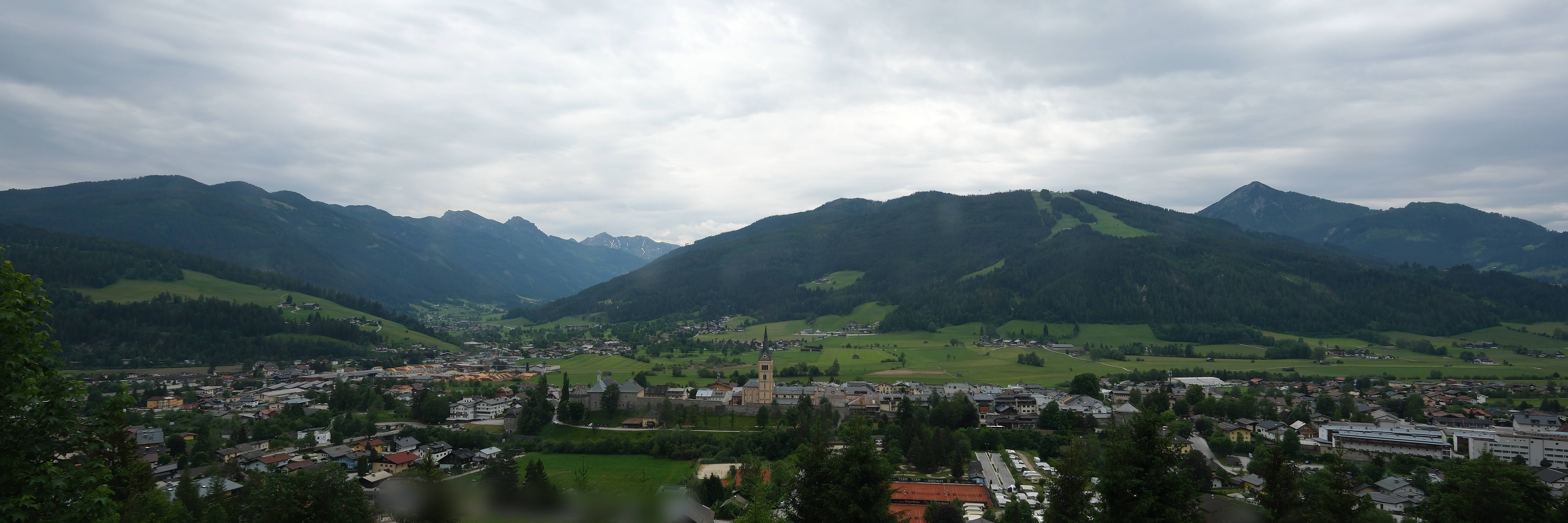 Archiv Foto Webcam Panoramablick auf Radstadt