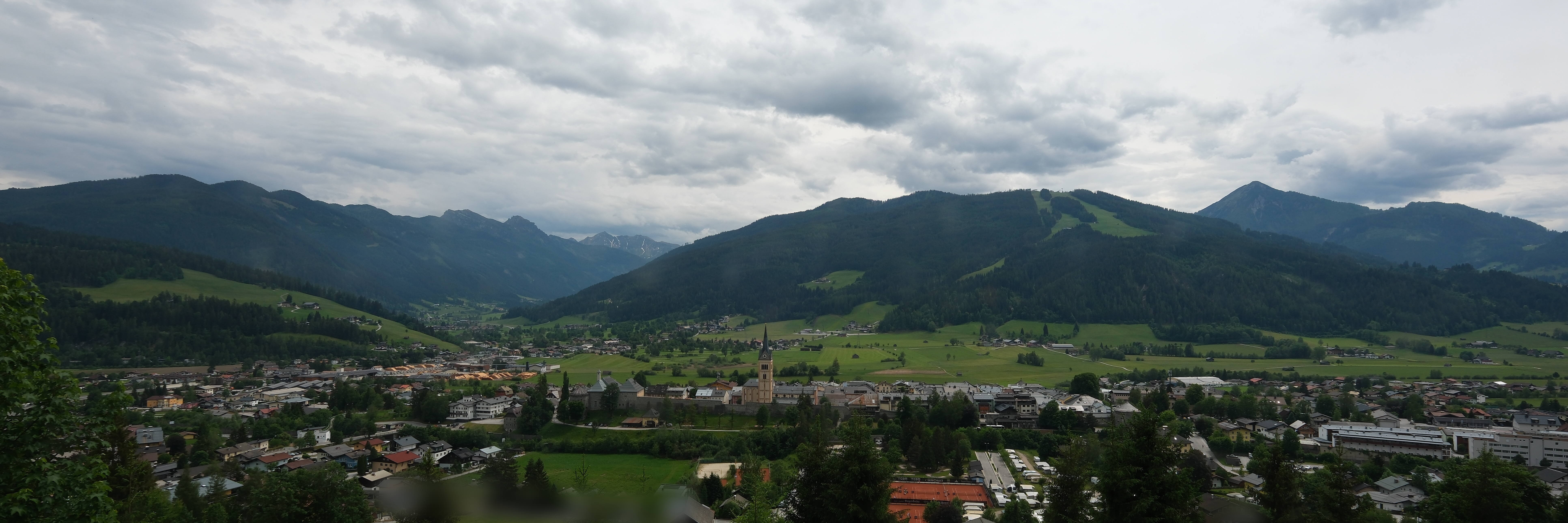 Archiv Foto Webcam Panoramablick auf Radstadt
