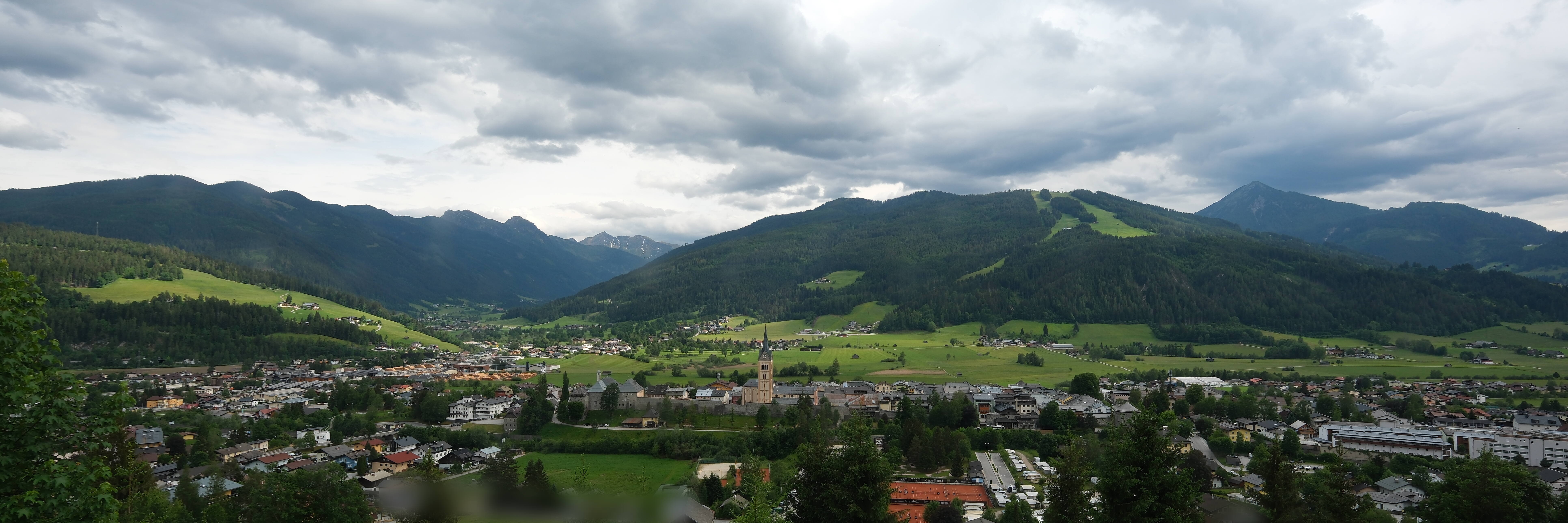 Archiv Foto Webcam Panoramablick auf Radstadt