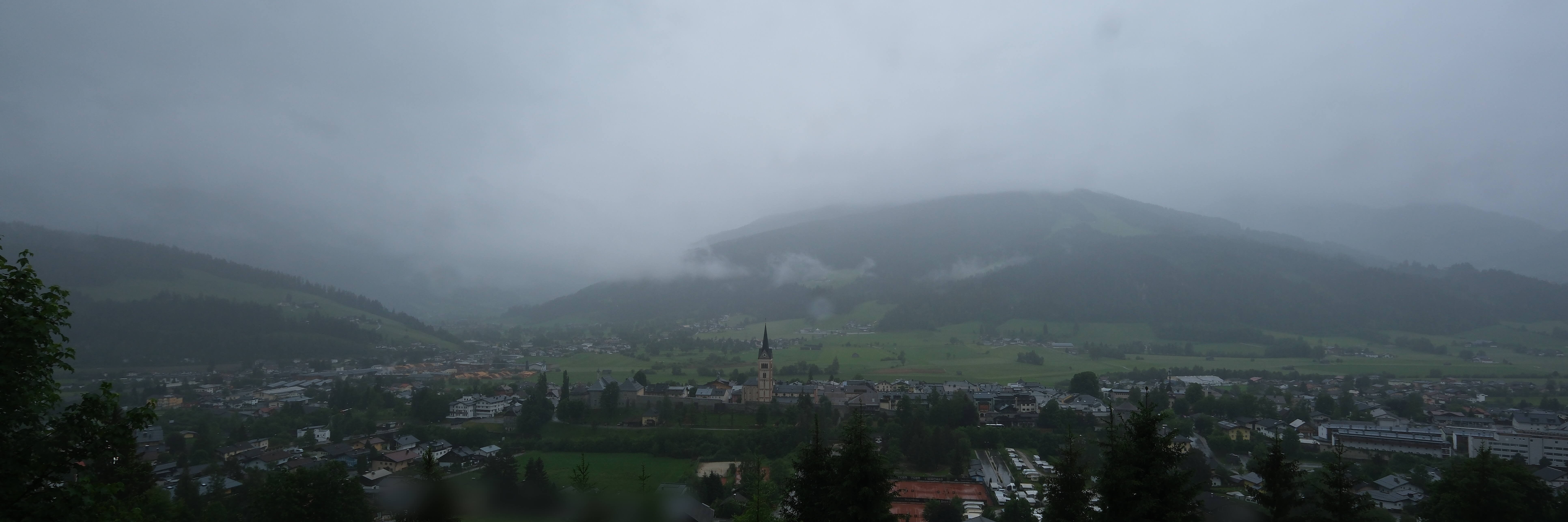 Archiv Foto Webcam Panoramablick auf Radstadt