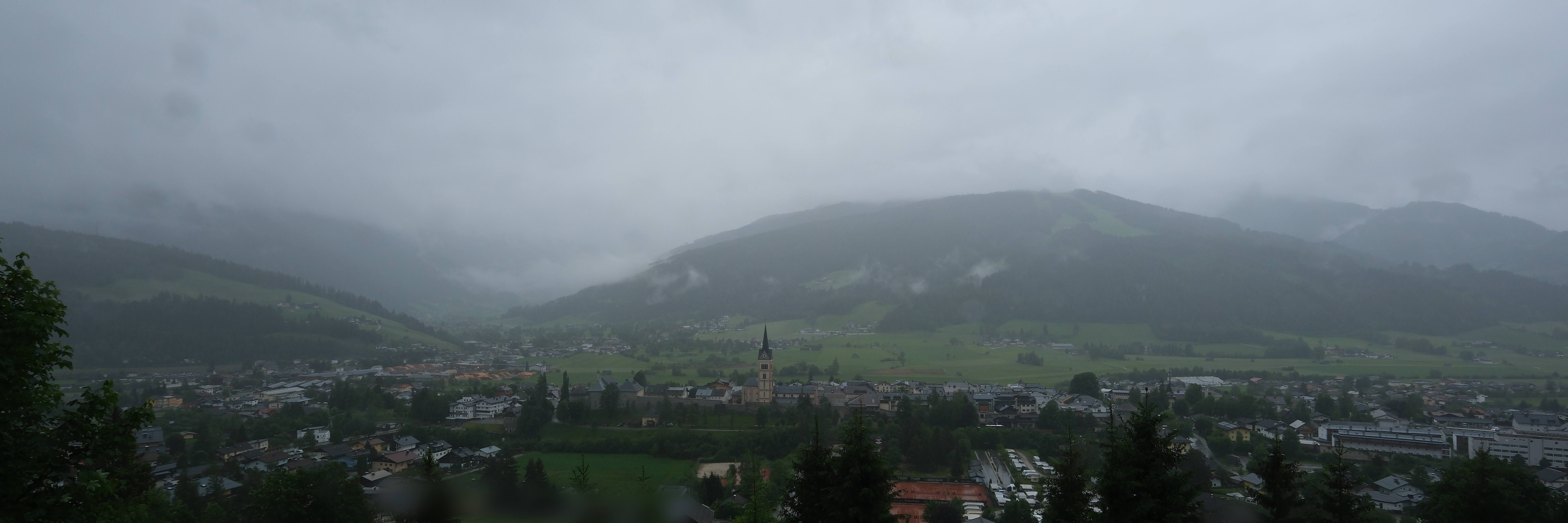 Archiv Foto Webcam Panoramablick auf Radstadt