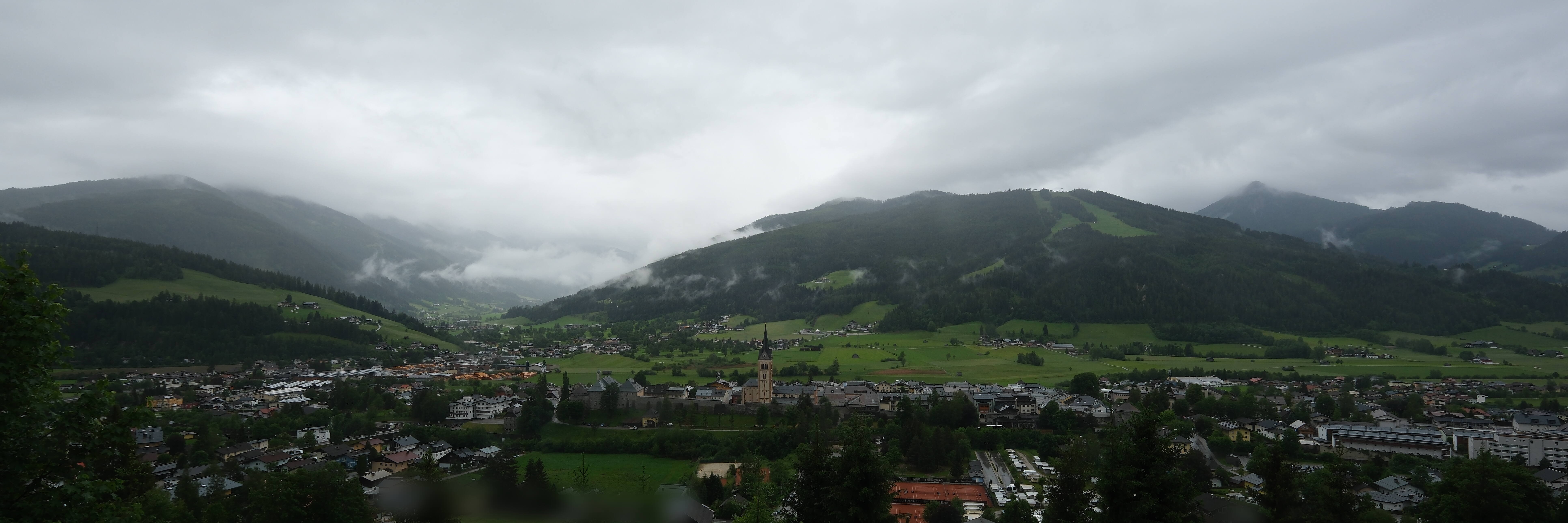 Archiv Foto Webcam Panoramablick auf Radstadt