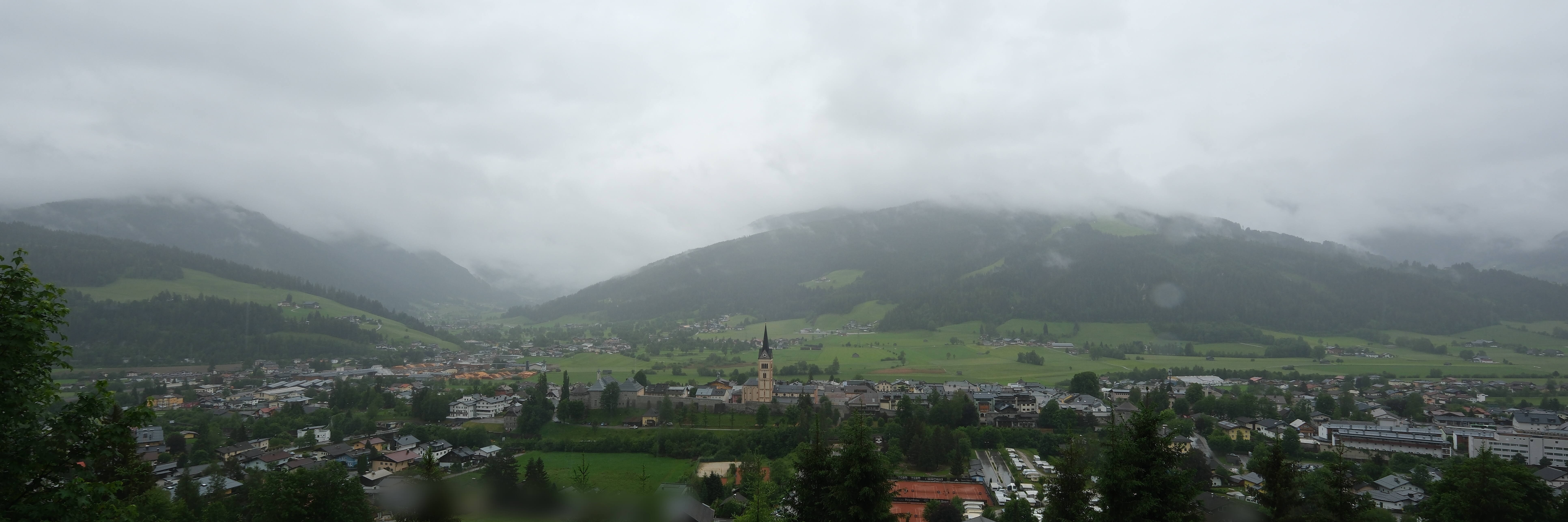 Archiv Foto Webcam Panoramablick auf Radstadt