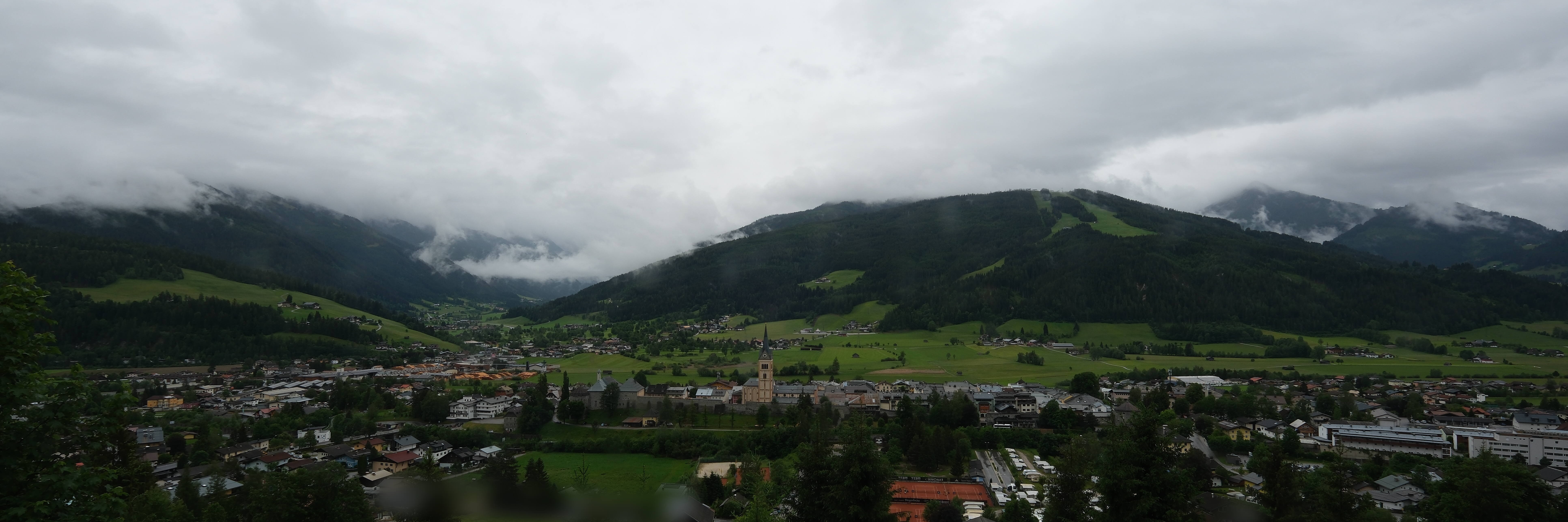 Archiv Foto Webcam Panoramablick auf Radstadt