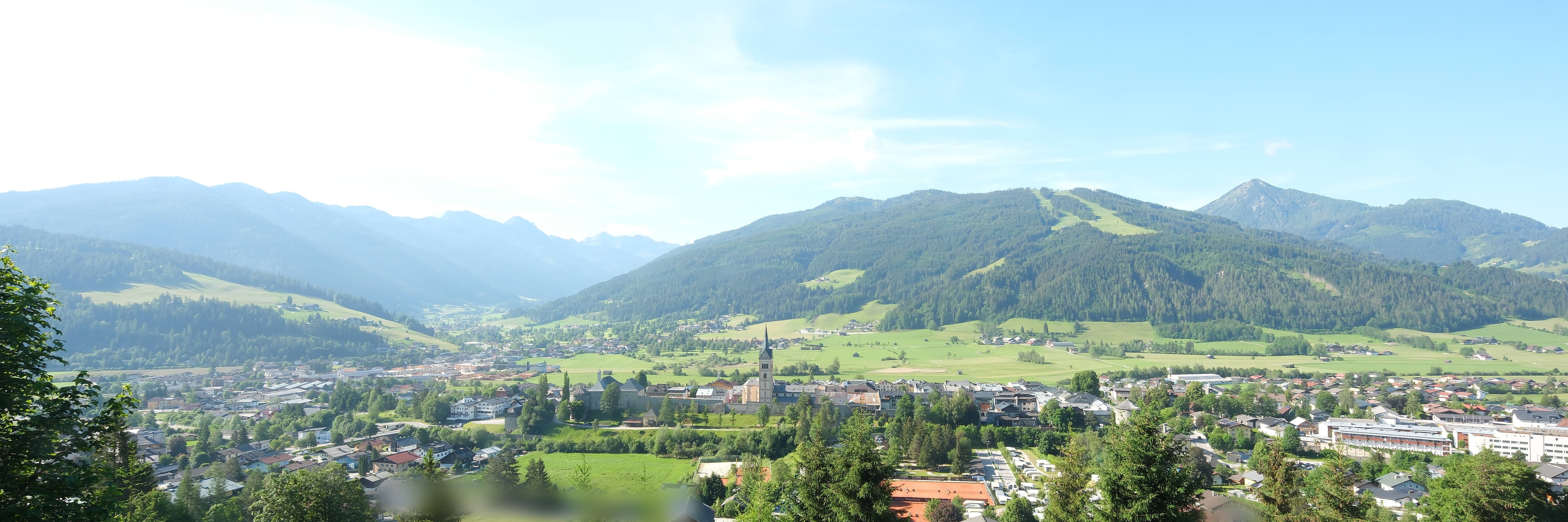 Archiv Foto Webcam Panoramablick auf Radstadt