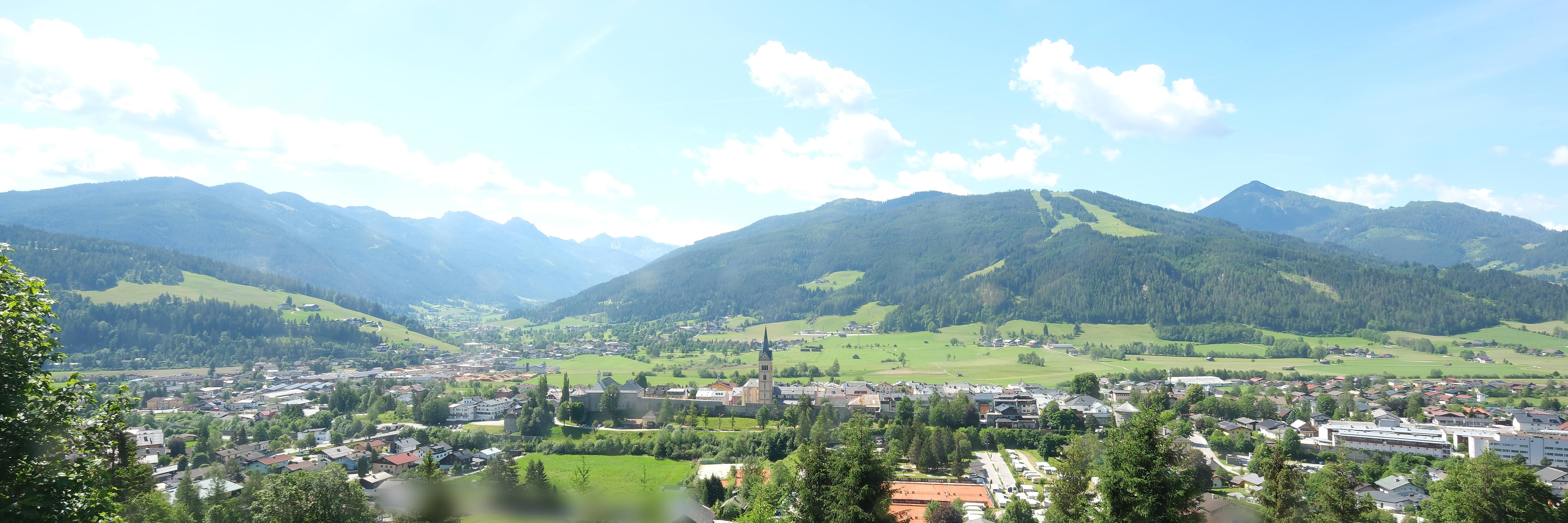 Archiv Foto Webcam Panoramablick auf Radstadt