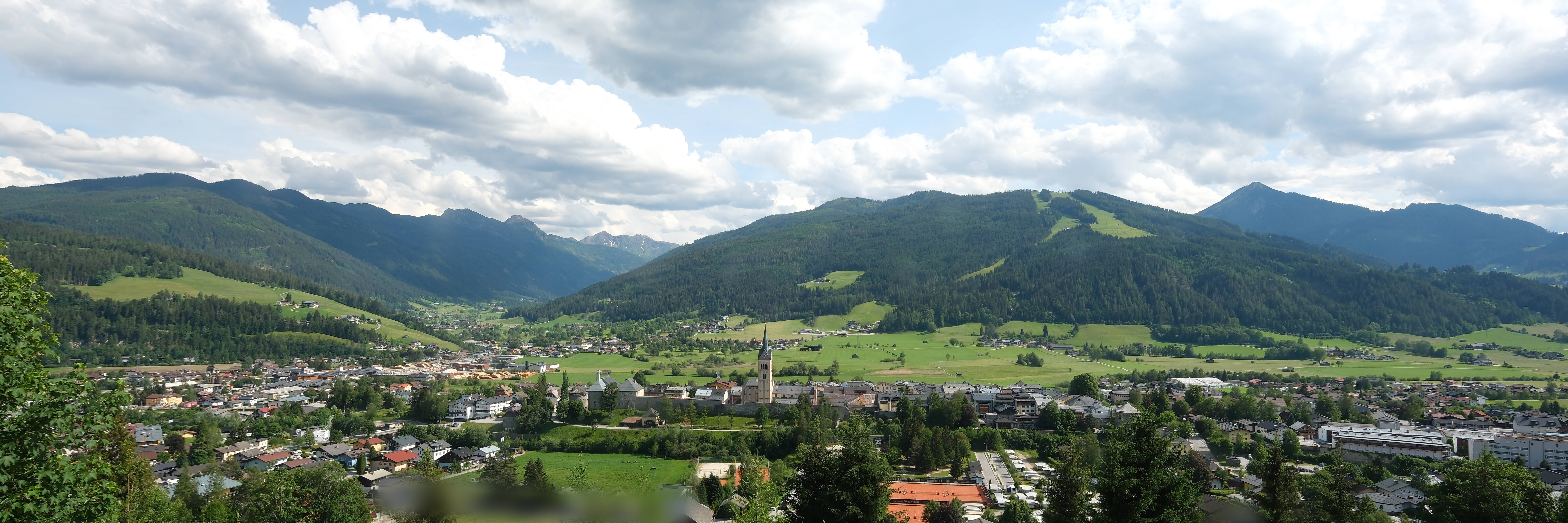 Archiv Foto Webcam Panoramablick auf Radstadt