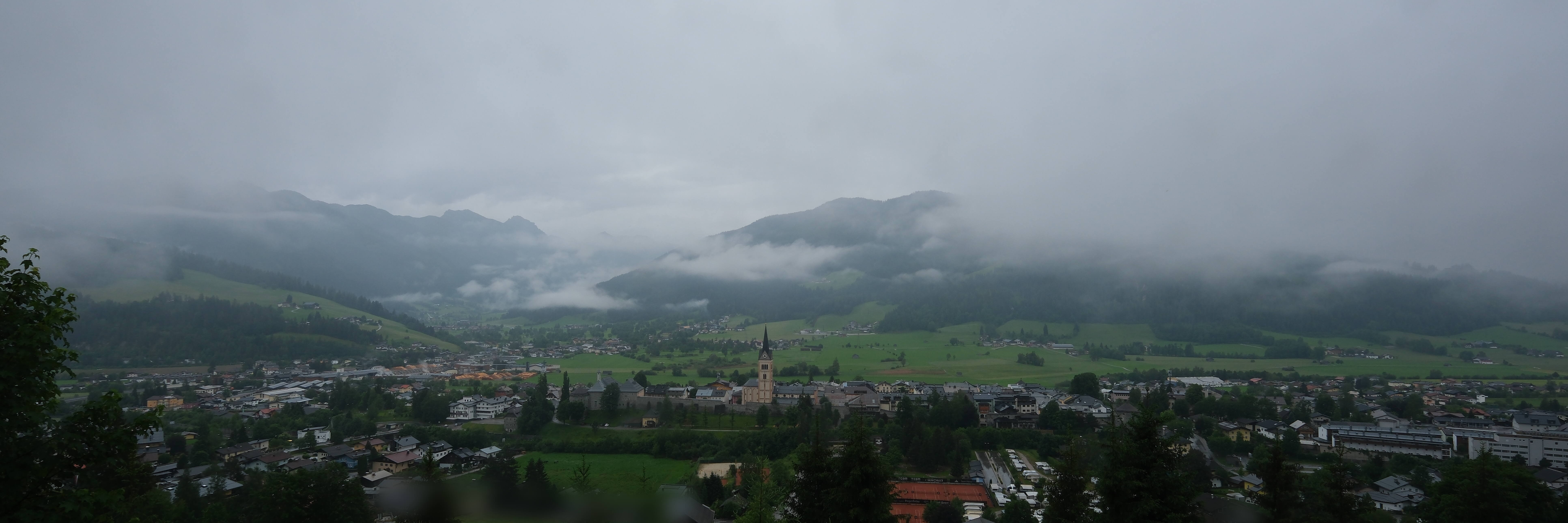 Archiv Foto Webcam Panoramablick auf Radstadt