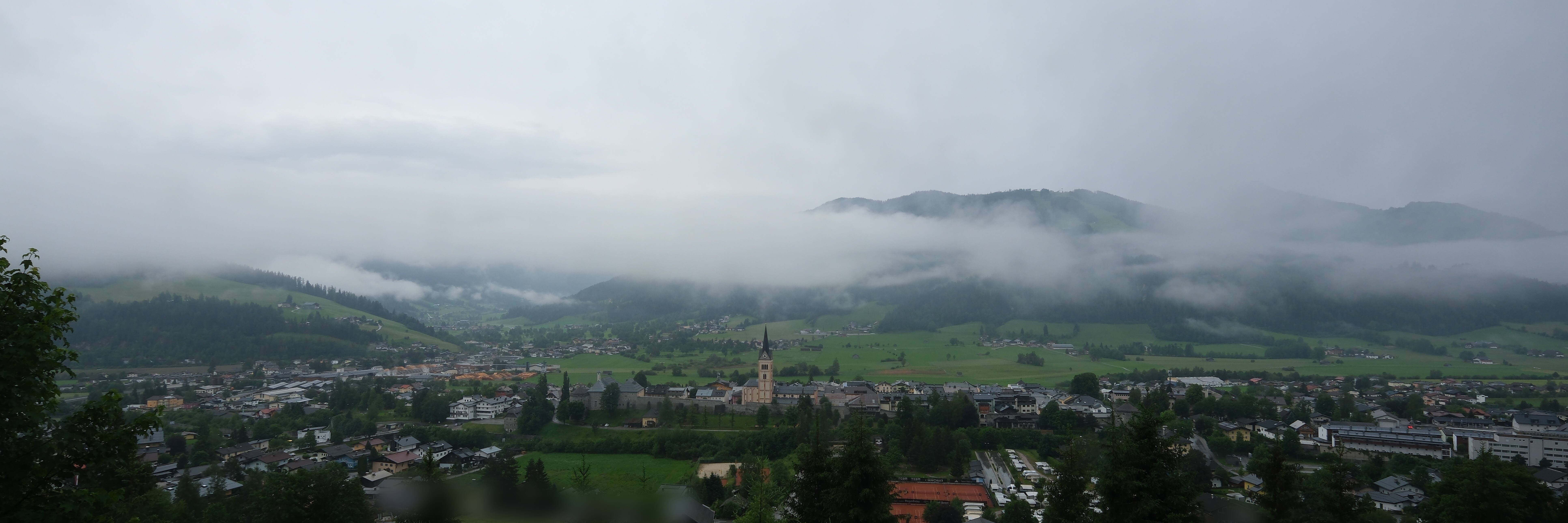 Archiv Foto Webcam Panoramablick auf Radstadt