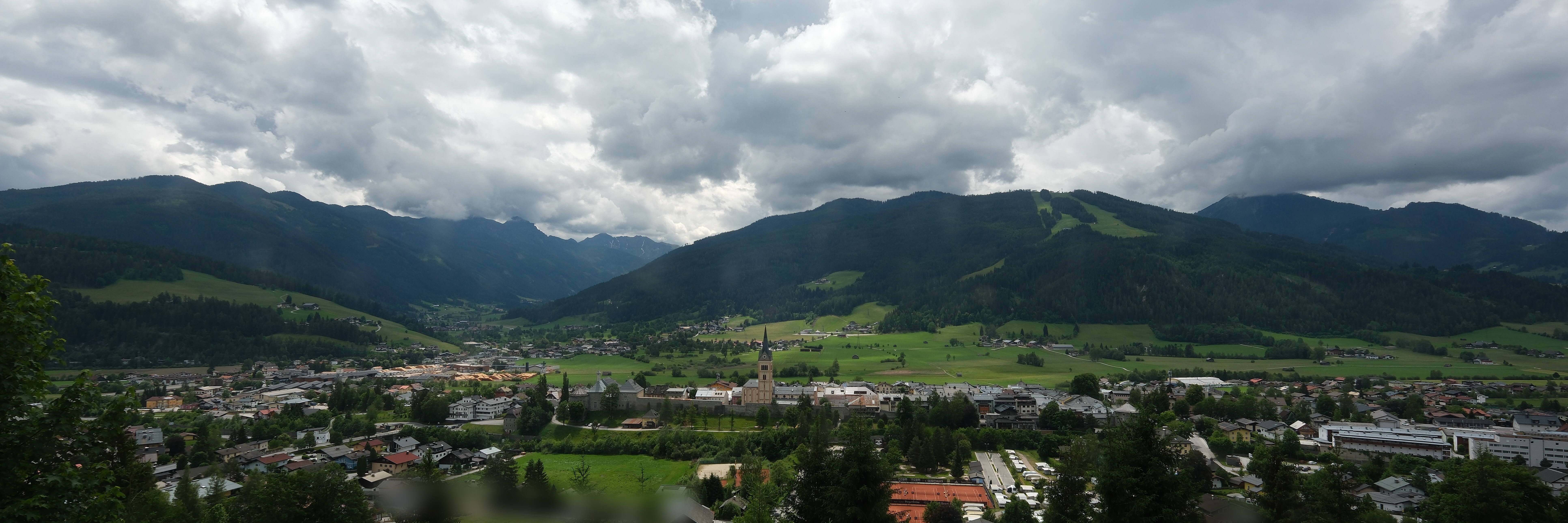 Archiv Foto Webcam Panoramablick auf Radstadt