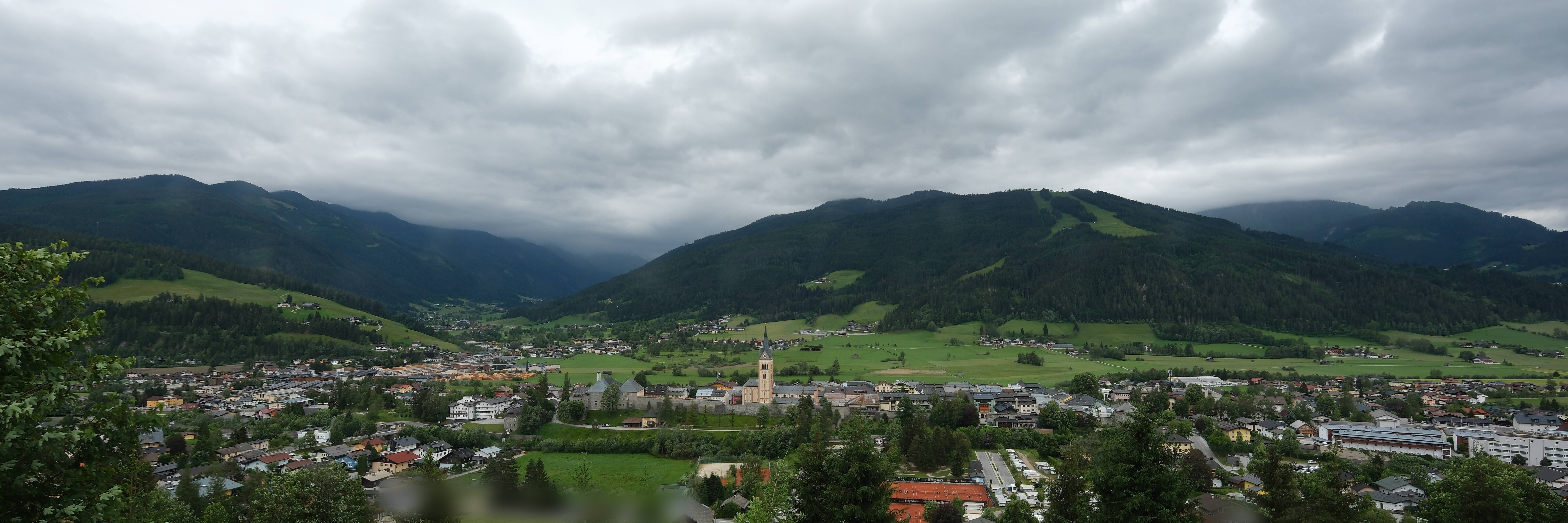 Archiv Foto Webcam Panoramablick auf Radstadt