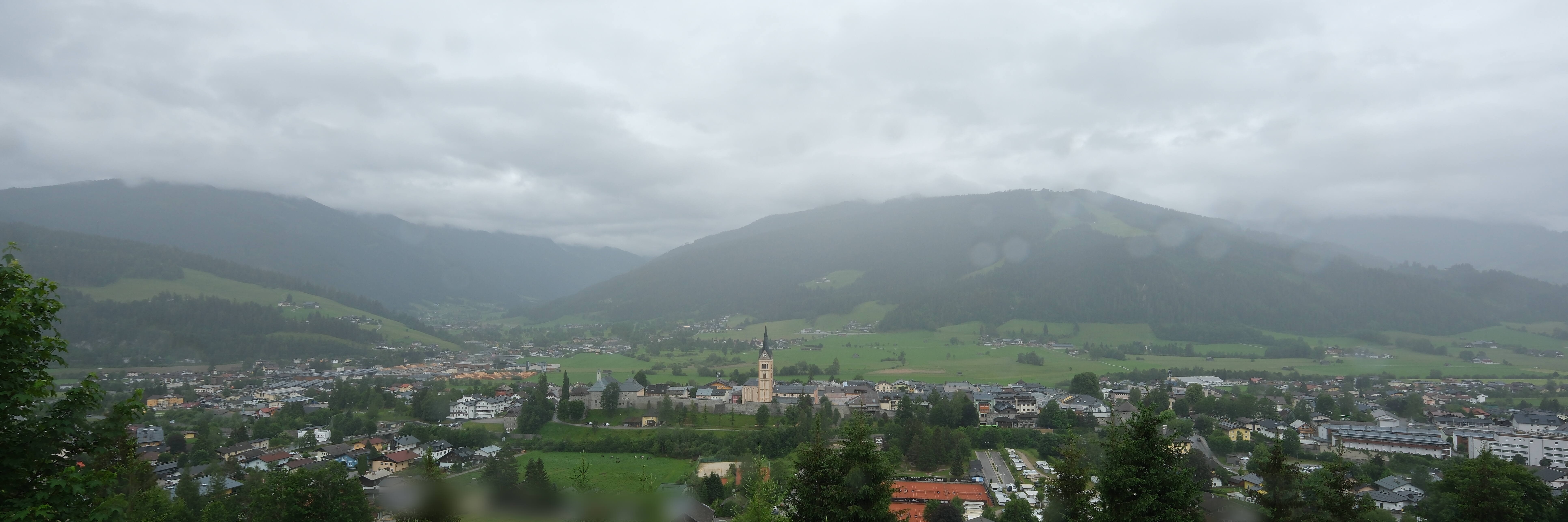 Archiv Foto Webcam Panoramablick auf Radstadt
