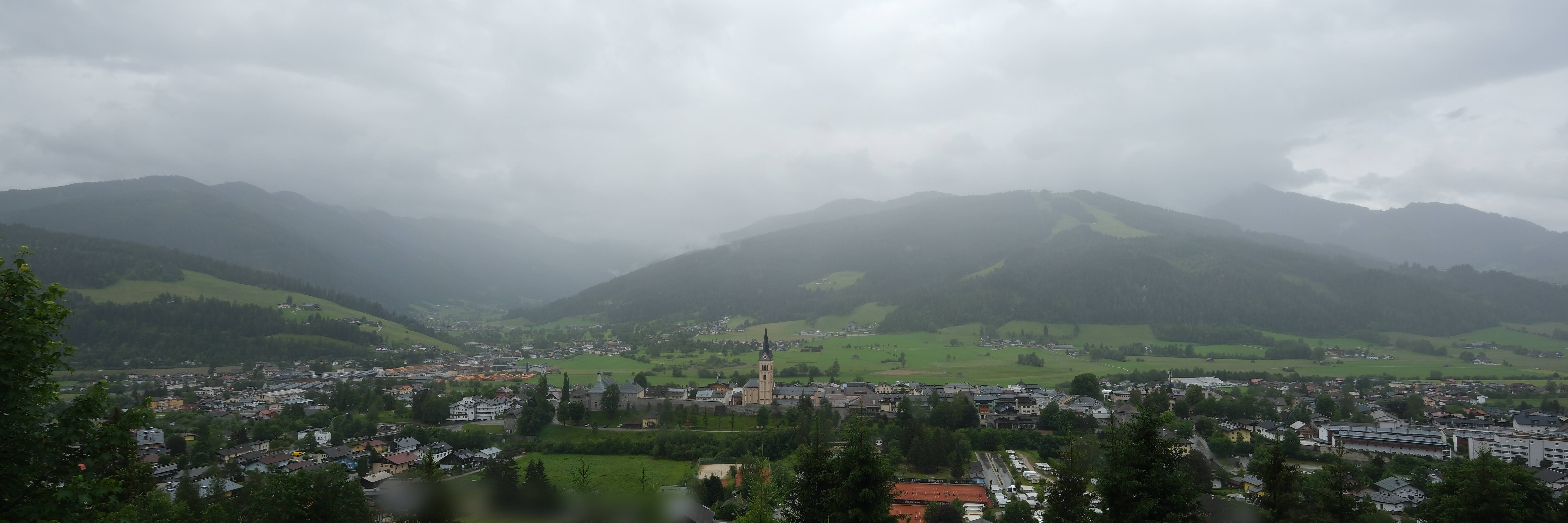 Archiv Foto Webcam Panoramablick auf Radstadt