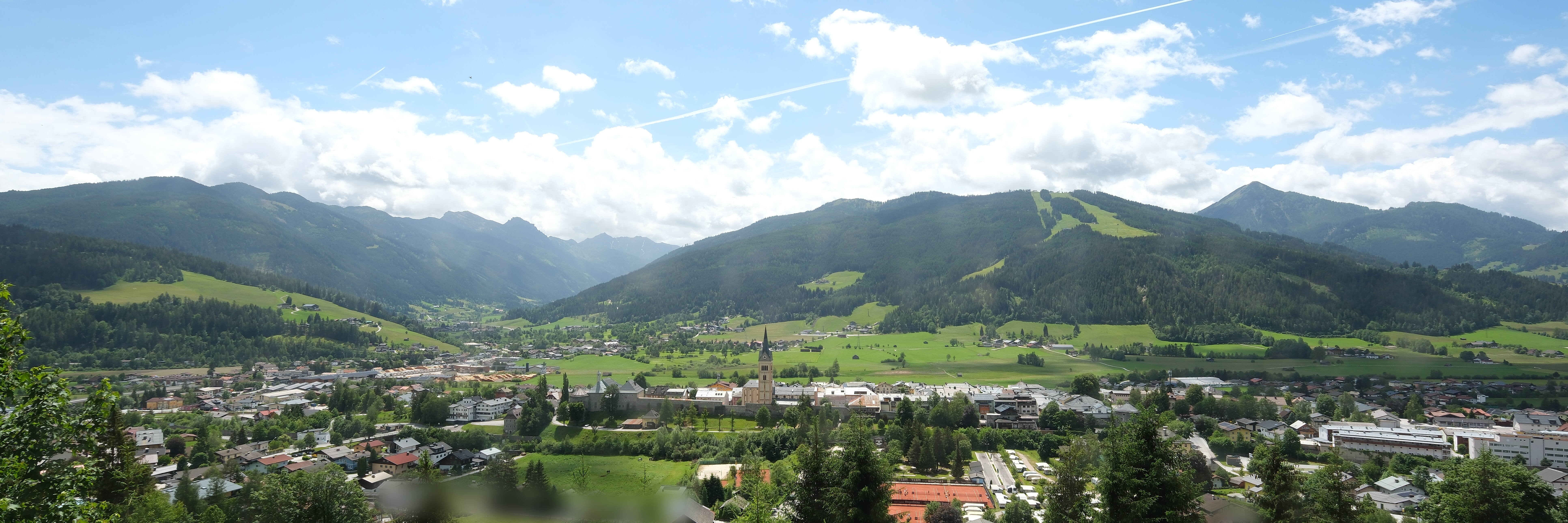 Archiv Foto Webcam Panoramablick auf Radstadt