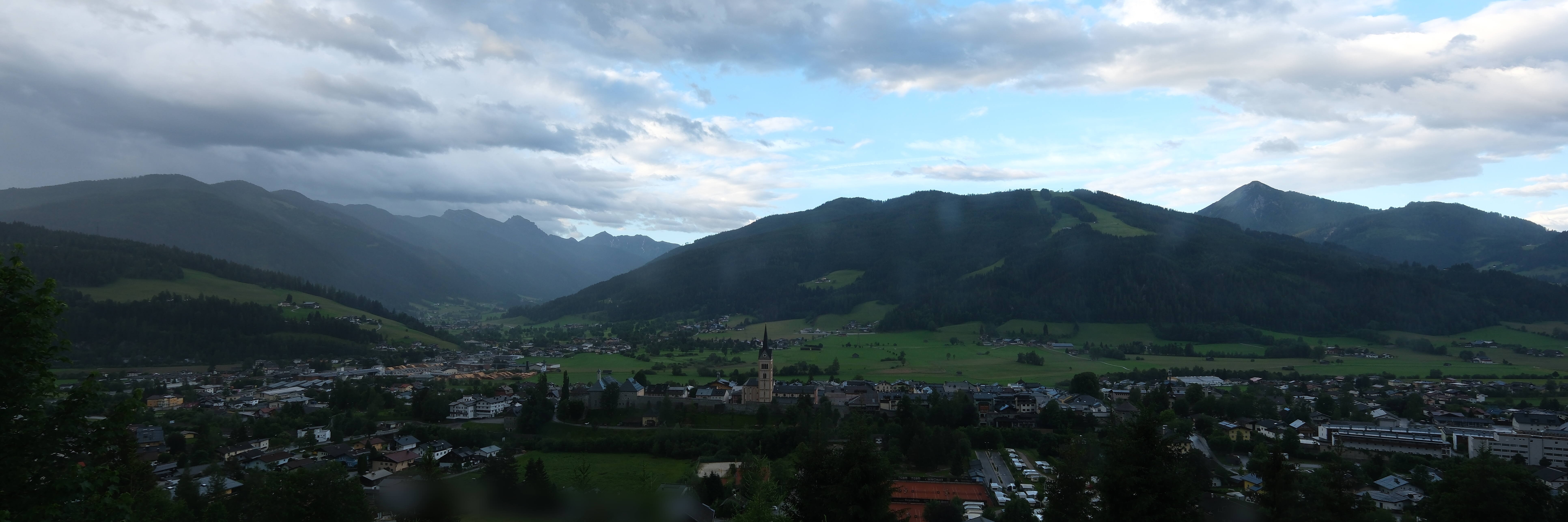 Archiv Foto Webcam Panoramablick auf Radstadt
