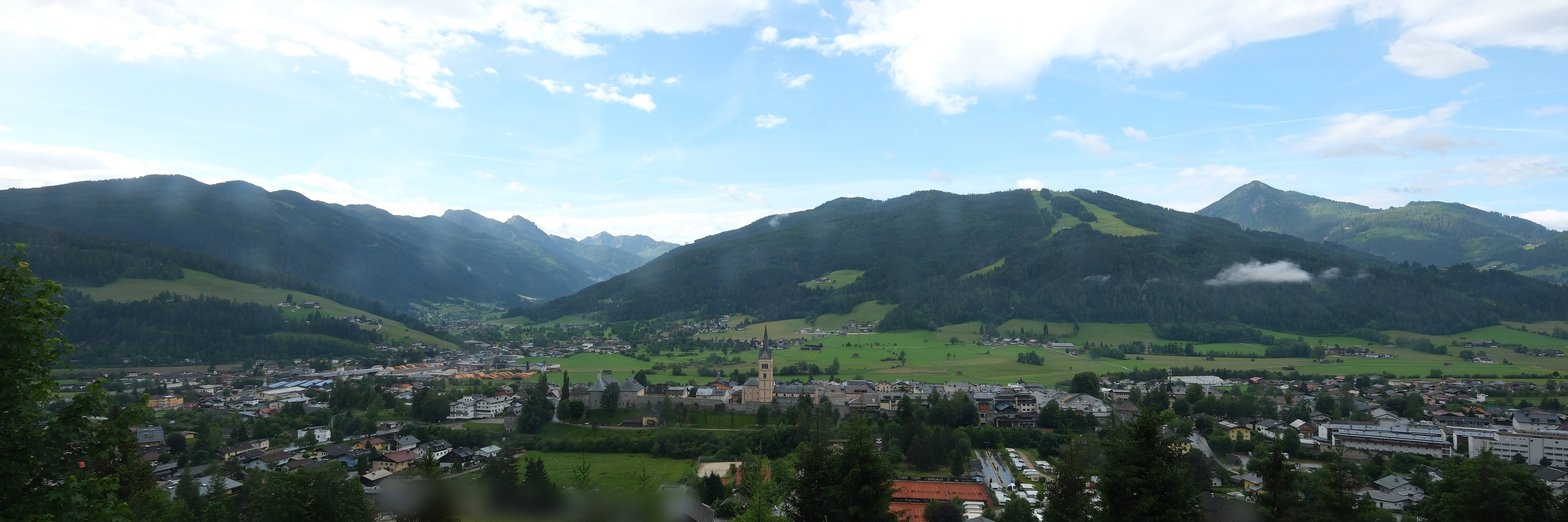 Archiv Foto Webcam Panoramablick auf Radstadt