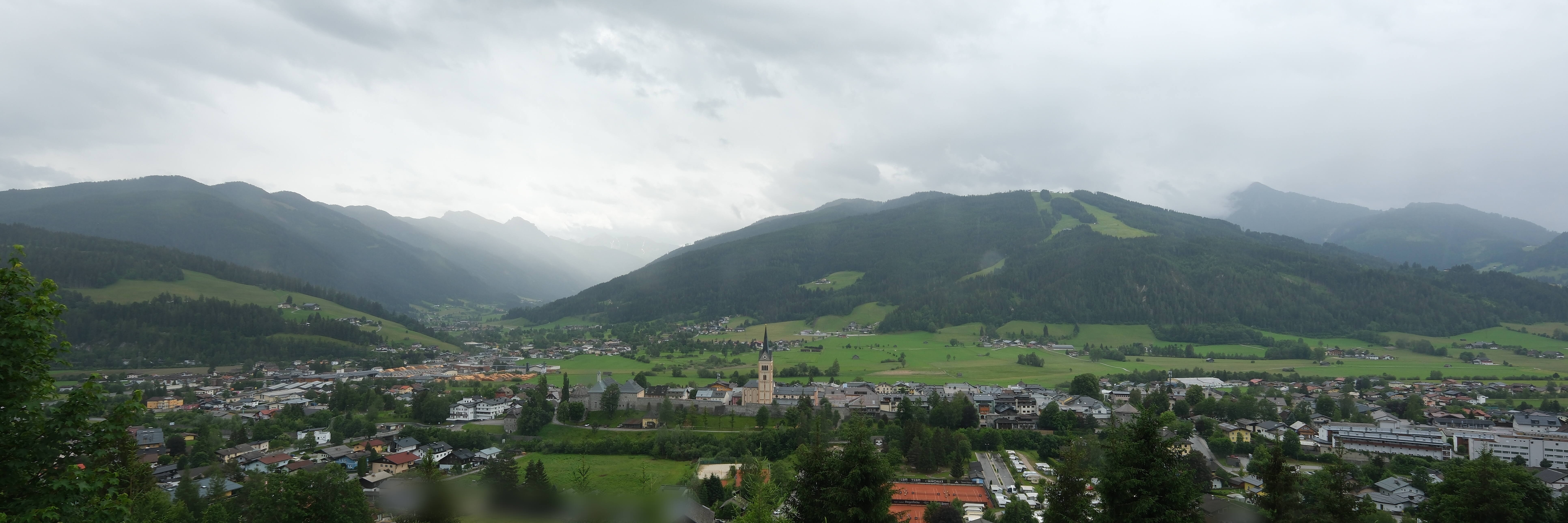 Archiv Foto Webcam Panoramablick auf Radstadt