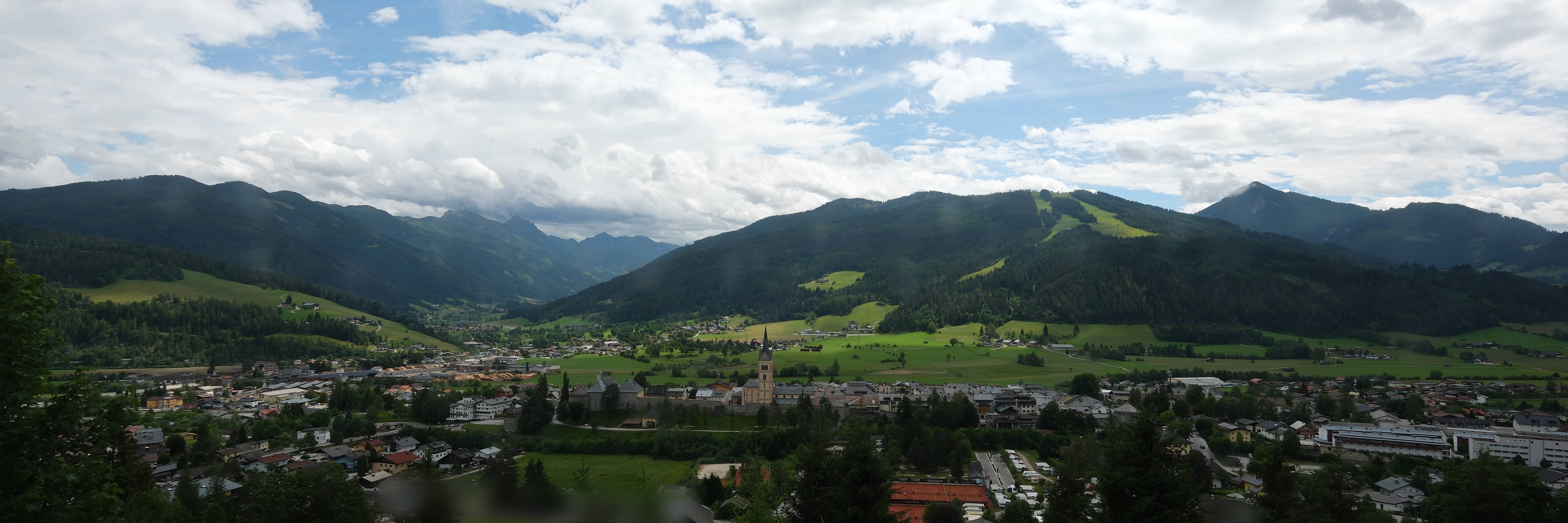 Archiv Foto Webcam Panoramablick auf Radstadt
