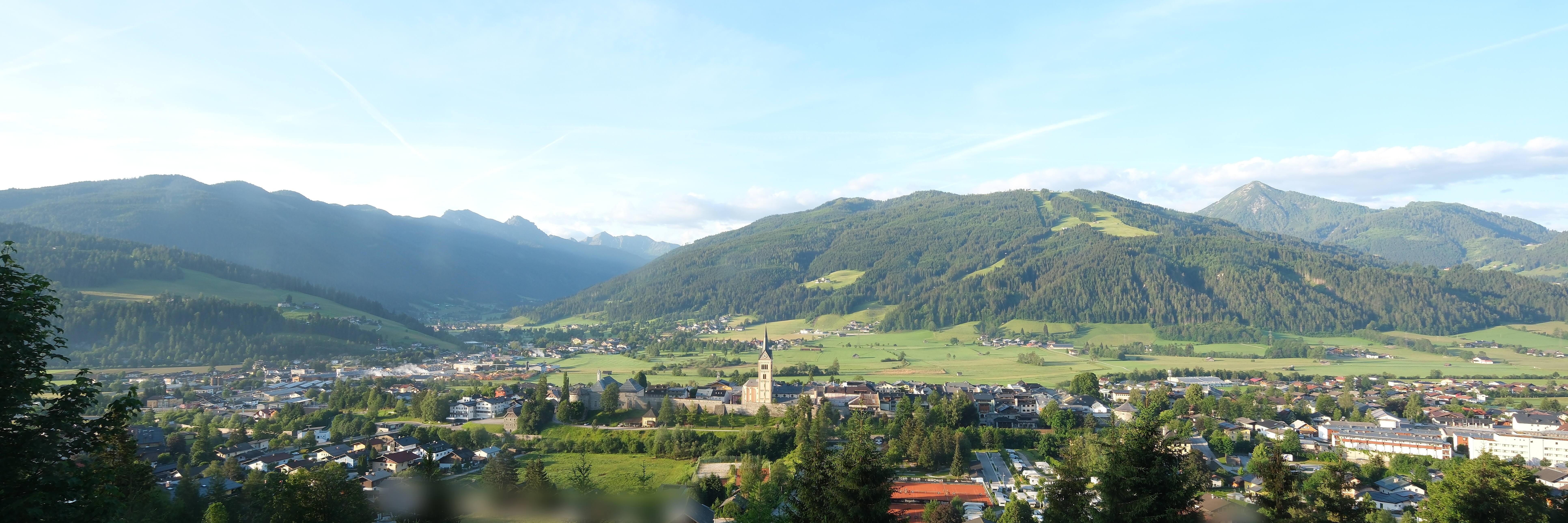 Archiv Foto Webcam Panoramablick auf Radstadt