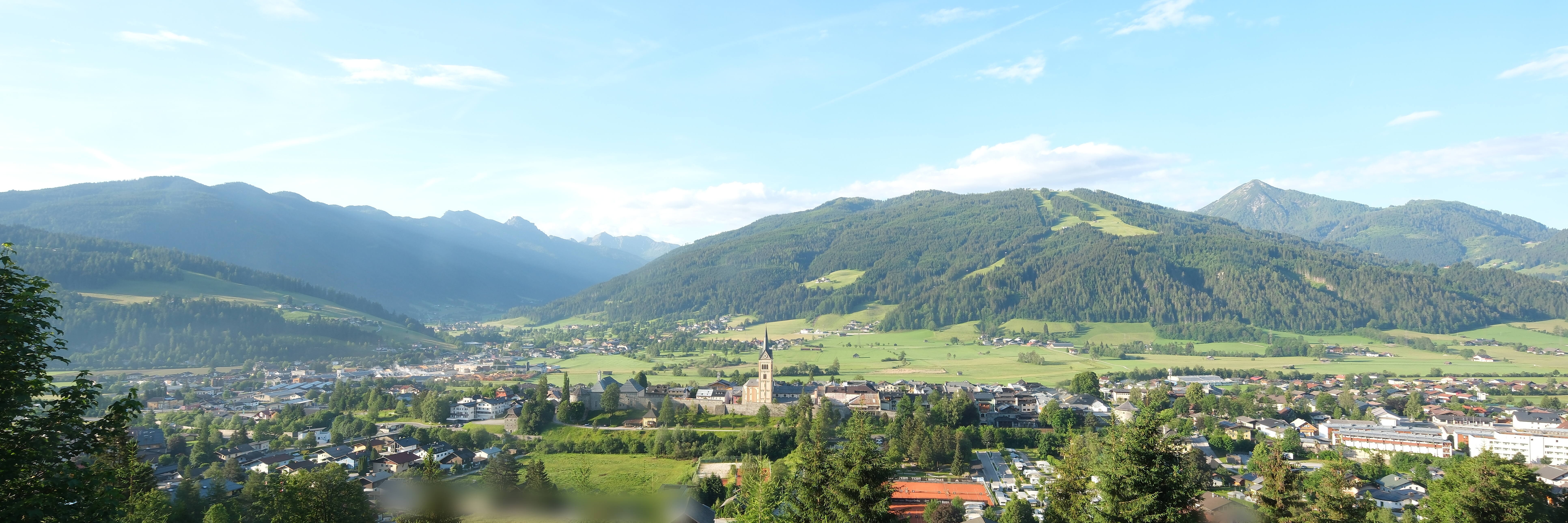 Archiv Foto Webcam Panoramablick auf Radstadt