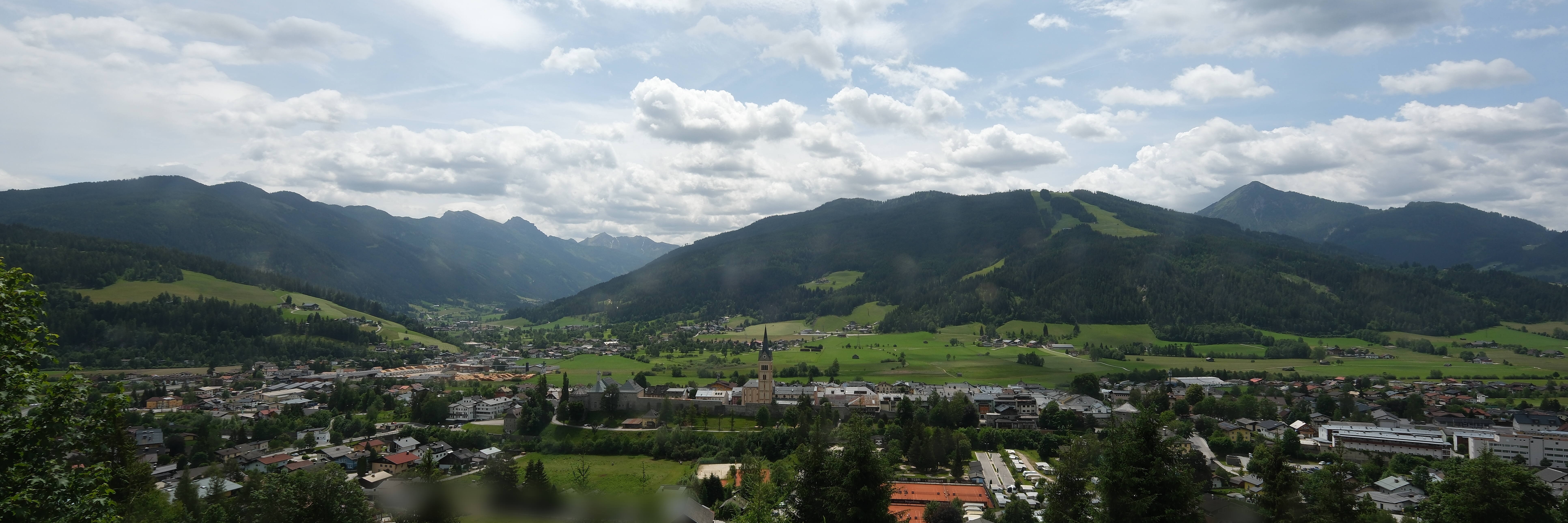 Archiv Foto Webcam Panoramablick auf Radstadt