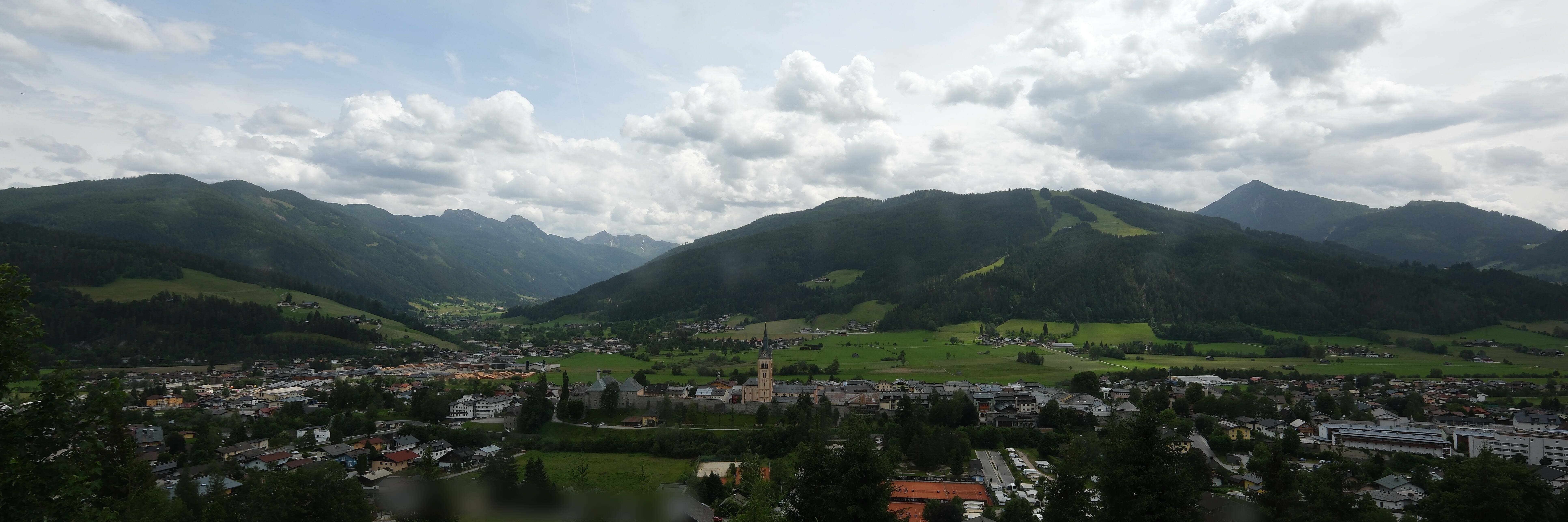 Archiv Foto Webcam Panoramablick auf Radstadt