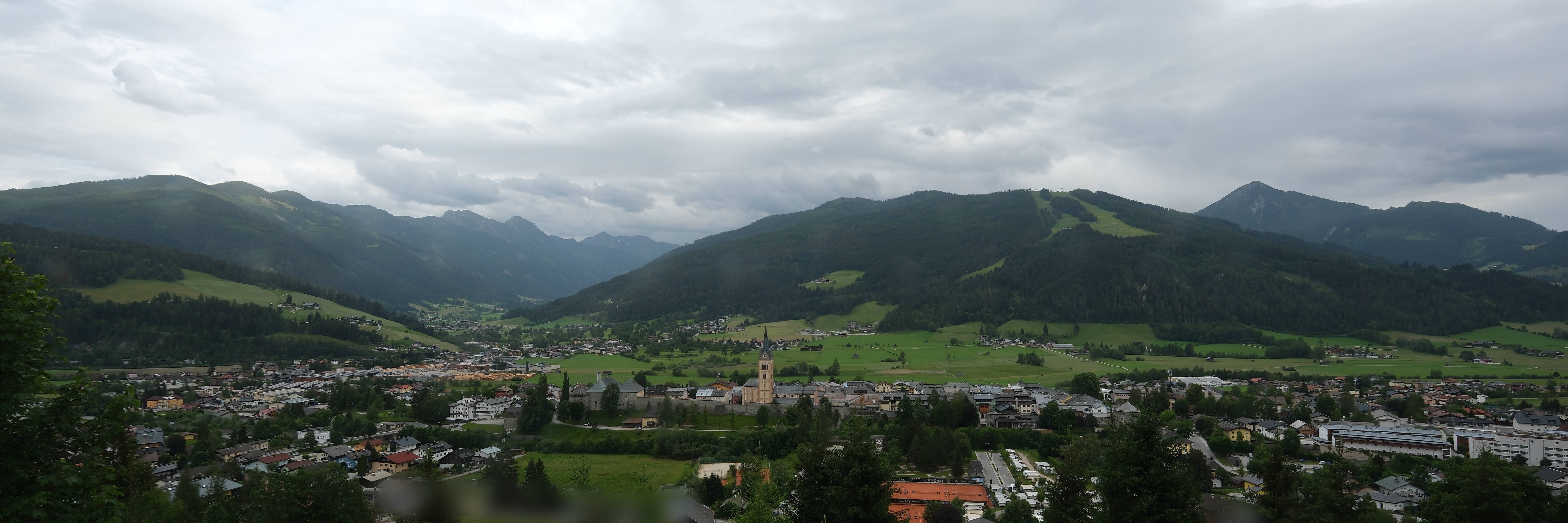 Archiv Foto Webcam Panoramablick auf Radstadt