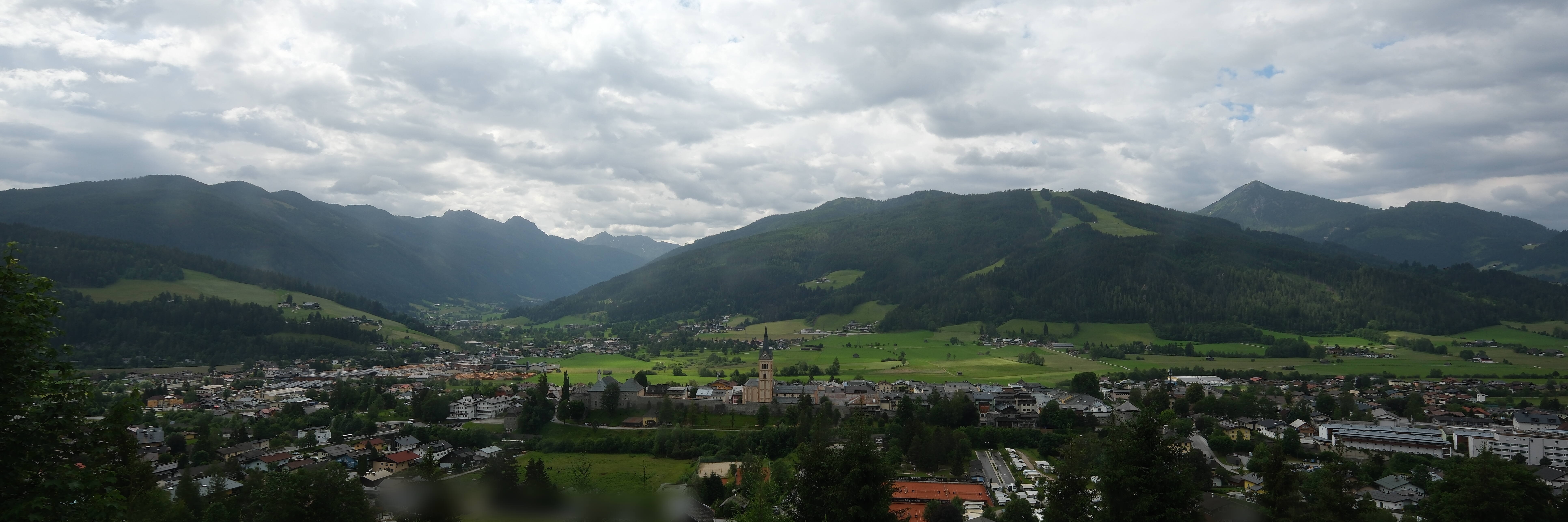 Archiv Foto Webcam Panoramablick auf Radstadt