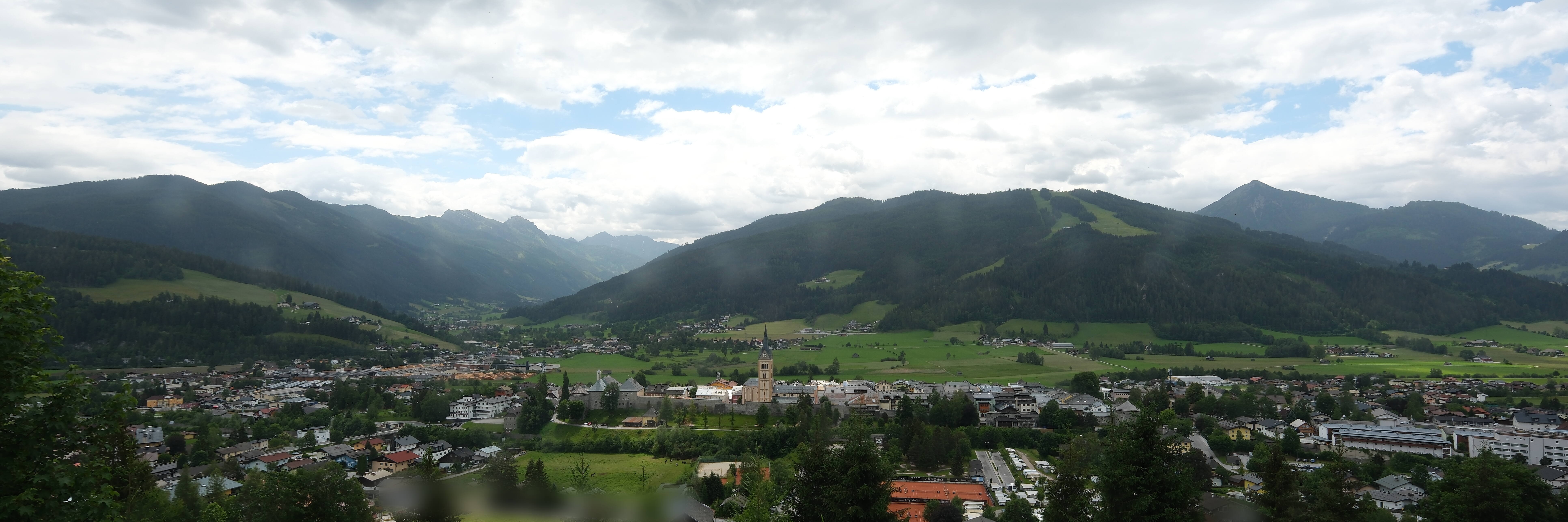 Archiv Foto Webcam Panoramablick auf Radstadt