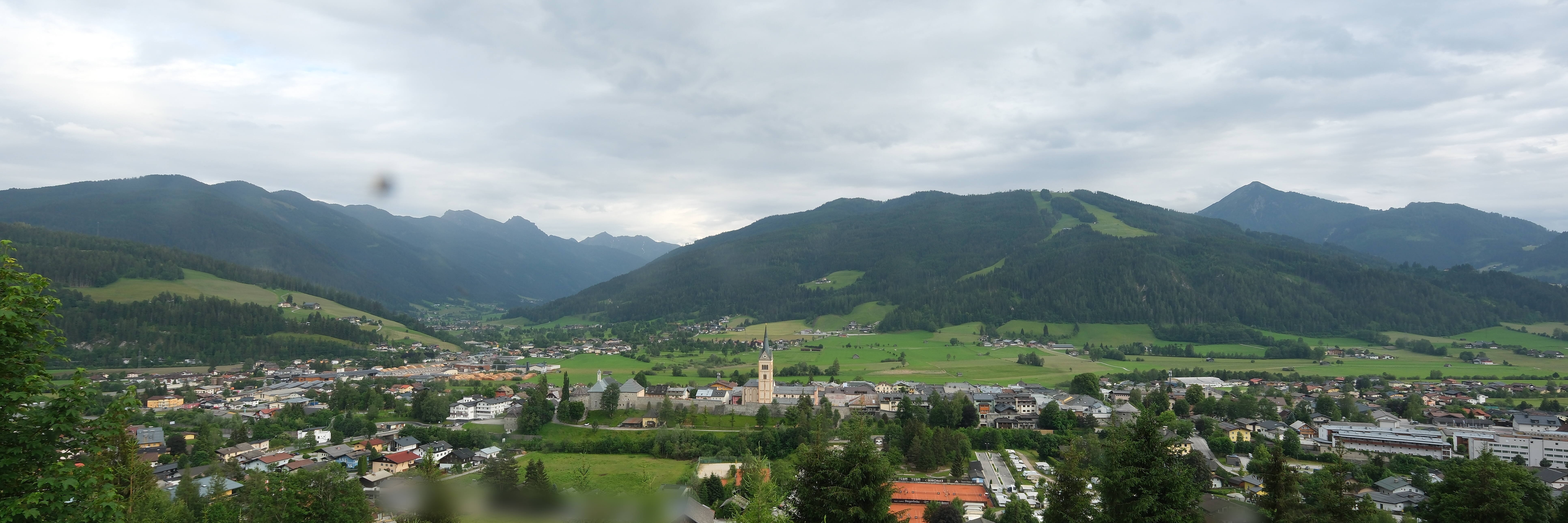 Archiv Foto Webcam Panoramablick auf Radstadt