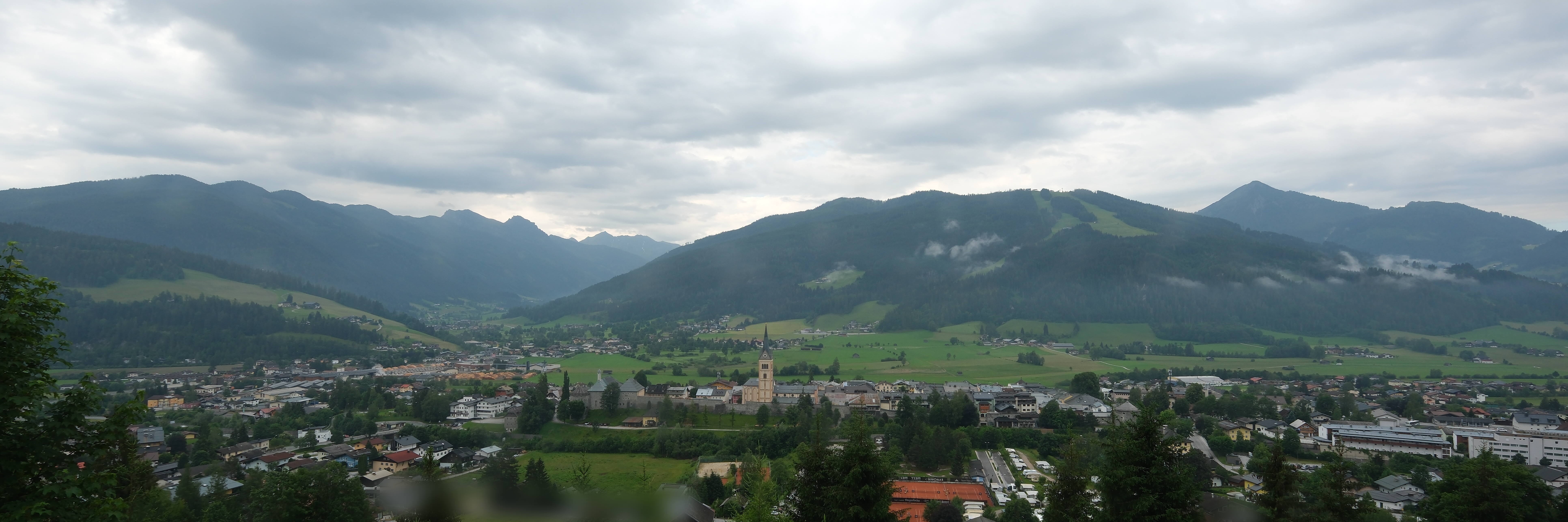 Archiv Foto Webcam Panoramablick auf Radstadt