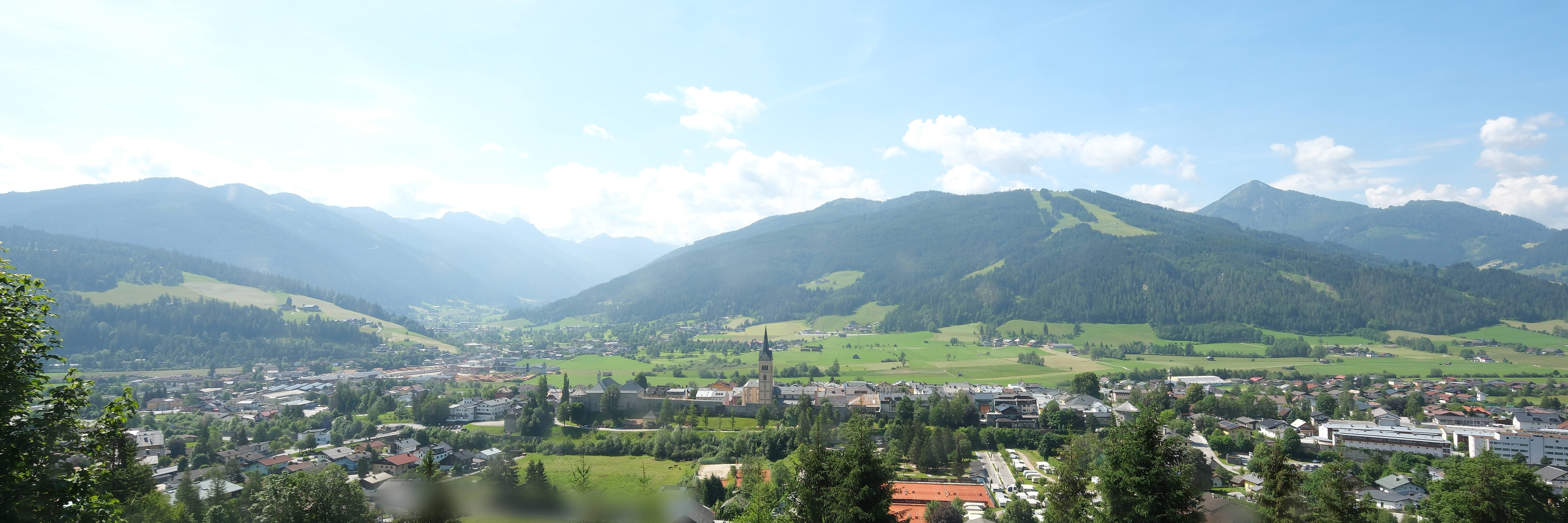 Archiv Foto Webcam Panoramablick auf Radstadt