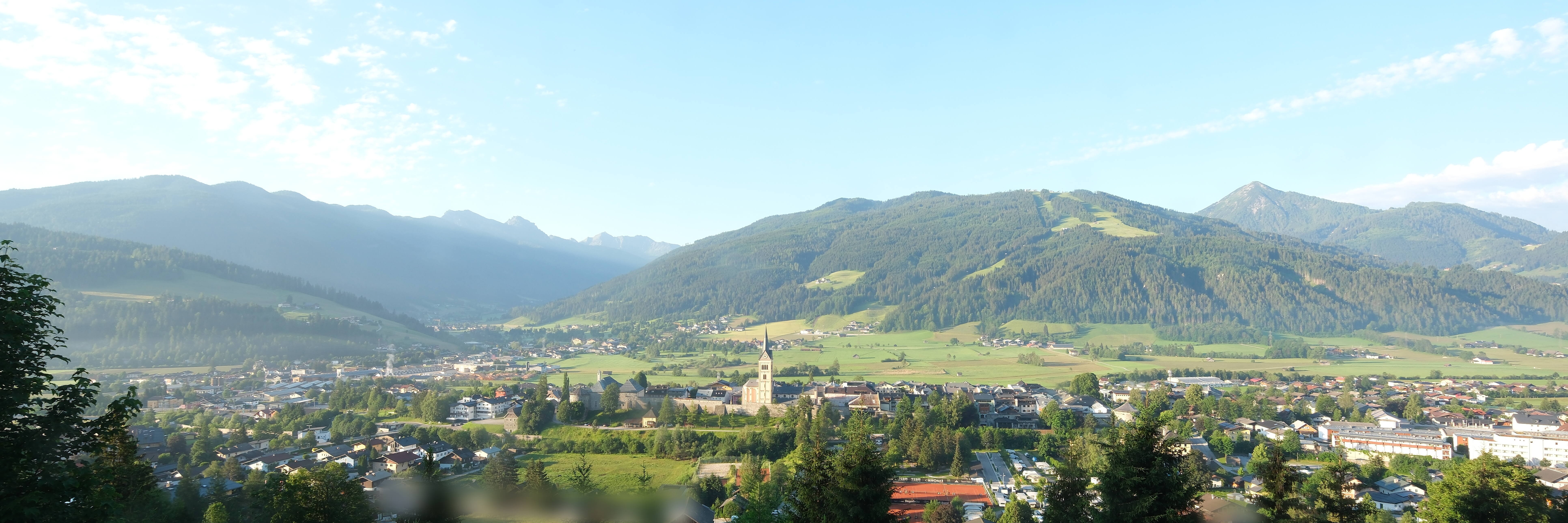 Archiv Foto Webcam Panoramablick auf Radstadt