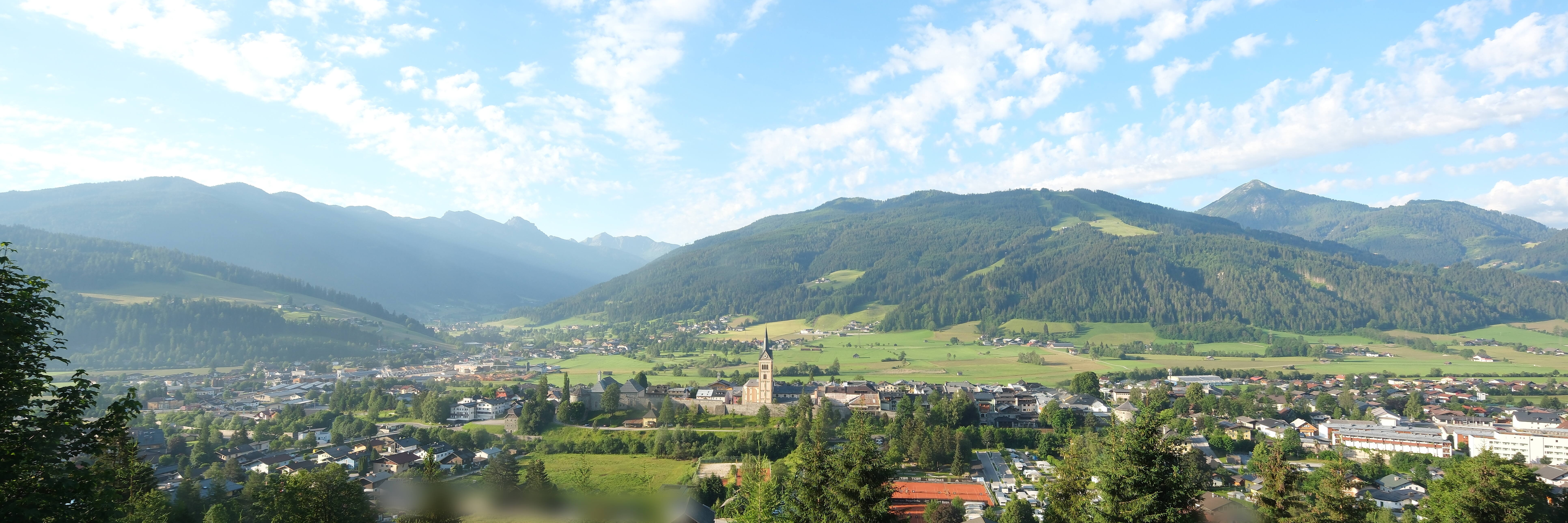 Archiv Foto Webcam Panoramablick auf Radstadt