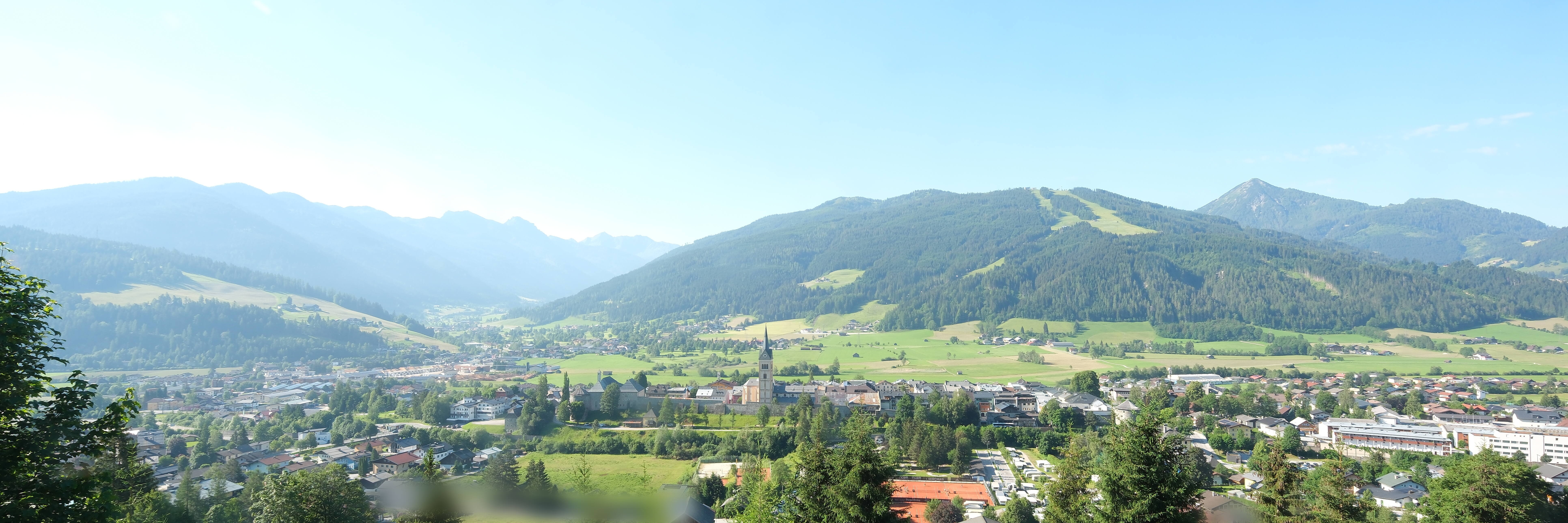 Archiv Foto Webcam Panoramablick auf Radstadt