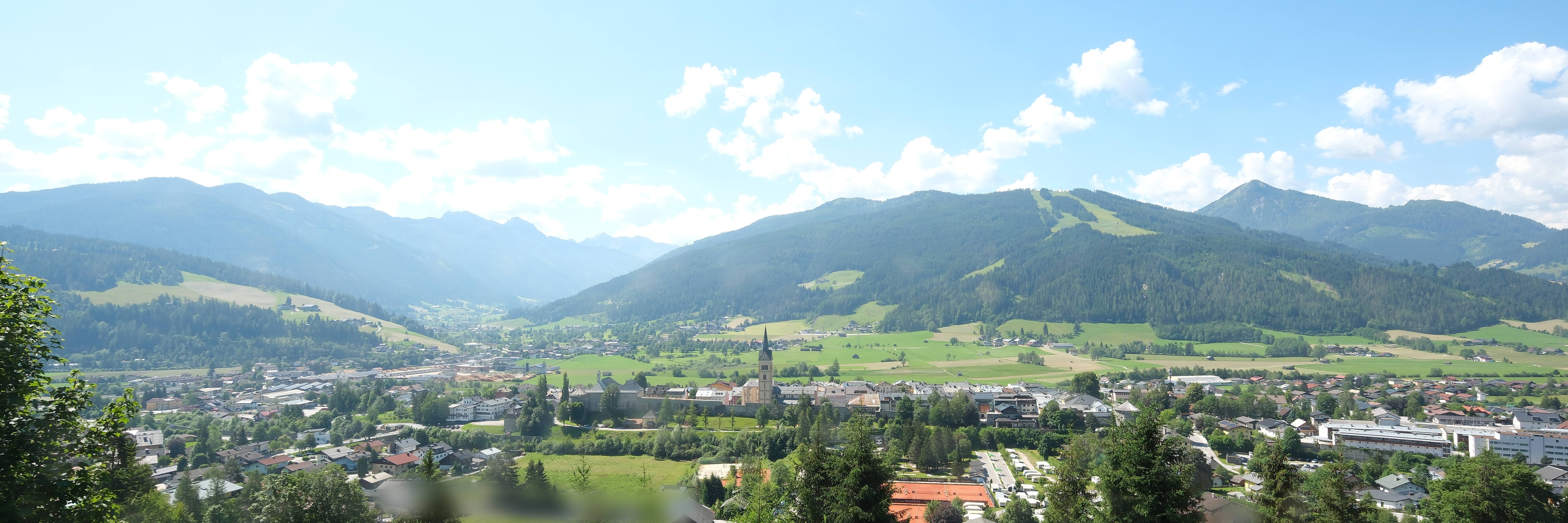 Archiv Foto Webcam Panoramablick auf Radstadt
