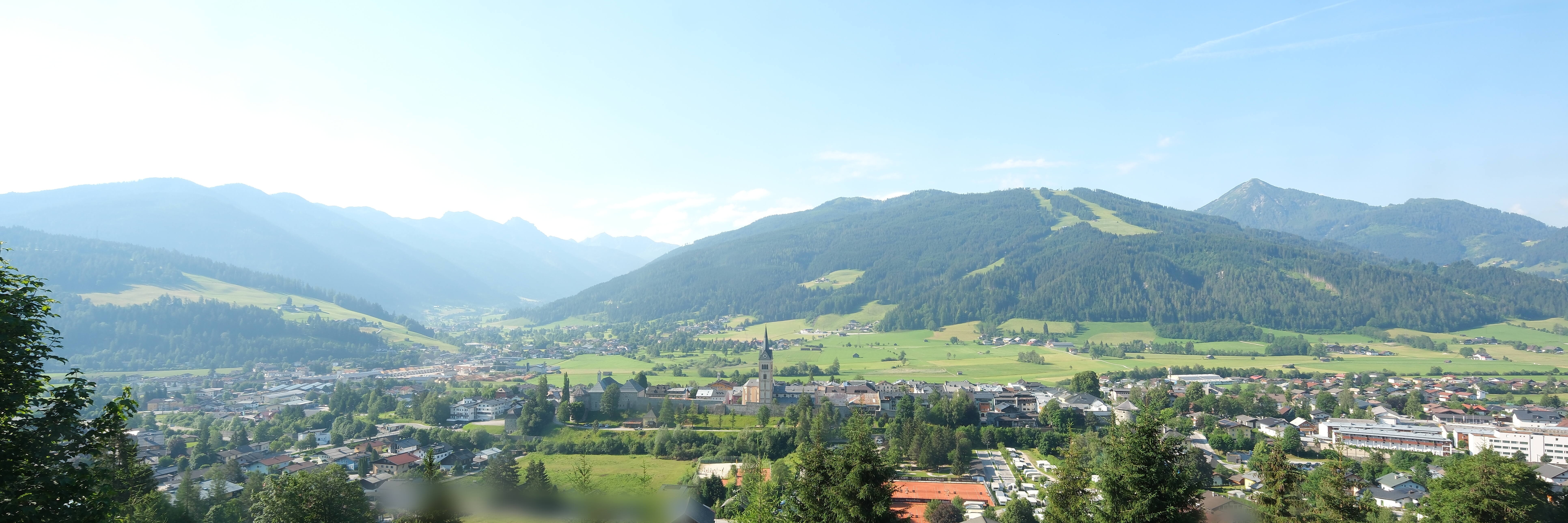 Archiv Foto Webcam Panoramablick auf Radstadt